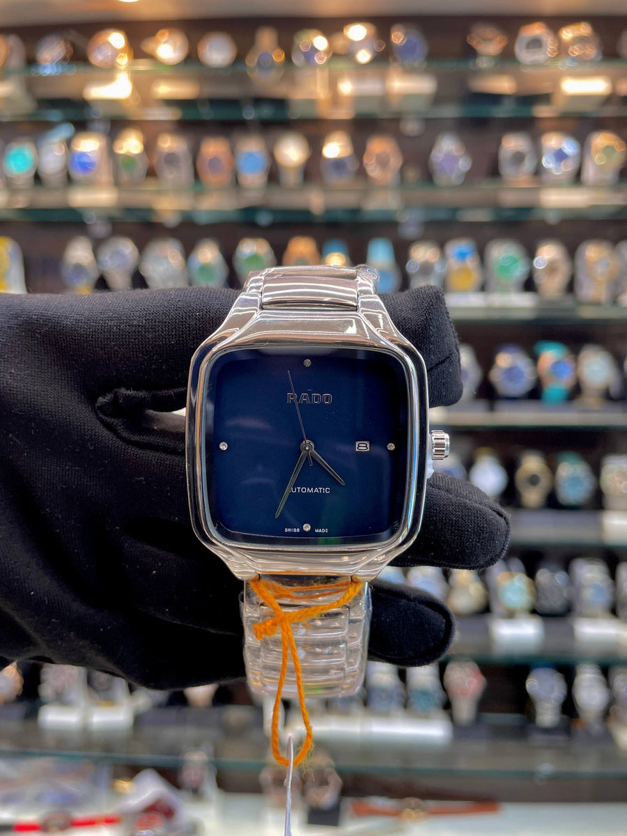 RADO TRUE SQUARE ⬜ UNDER BUDGET FOR MENS BLUE 💙