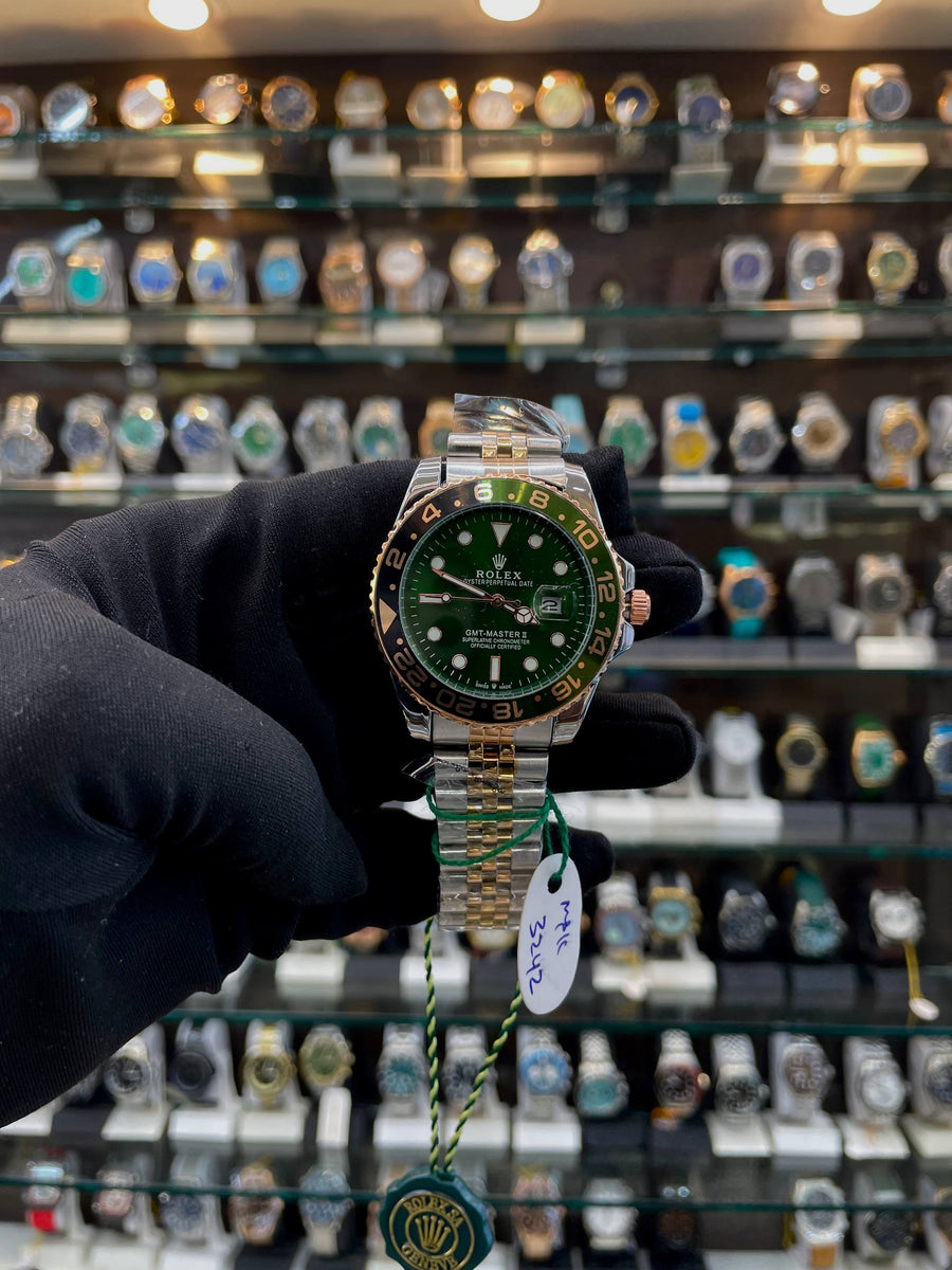 ROLEX GMT OYSTER PERPETUAL  GREEN 💚 UNDER BUDGET
