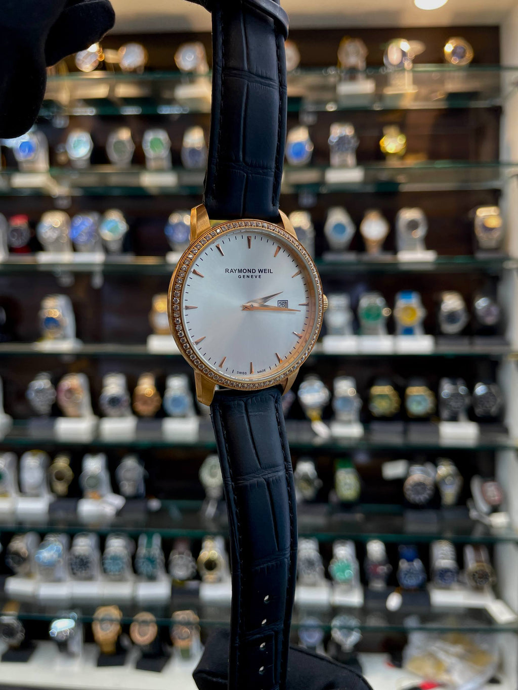 RAYMOND WEIL TOCCATA SLIM WATCH IN MASTER PIECE