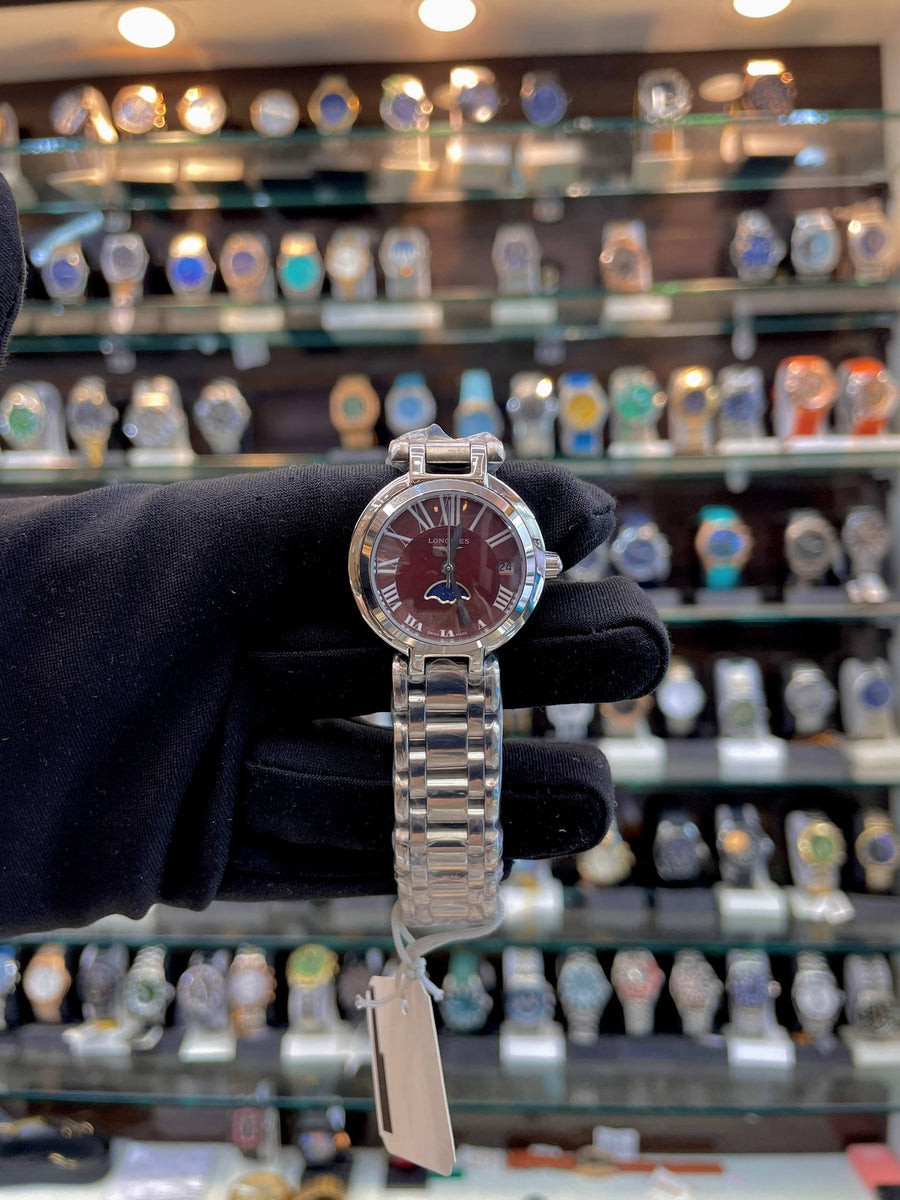 LONGINES PRIMALUNA EDITION 🤩✨ FOR GIRLS 🎀🎁 RED ♥️