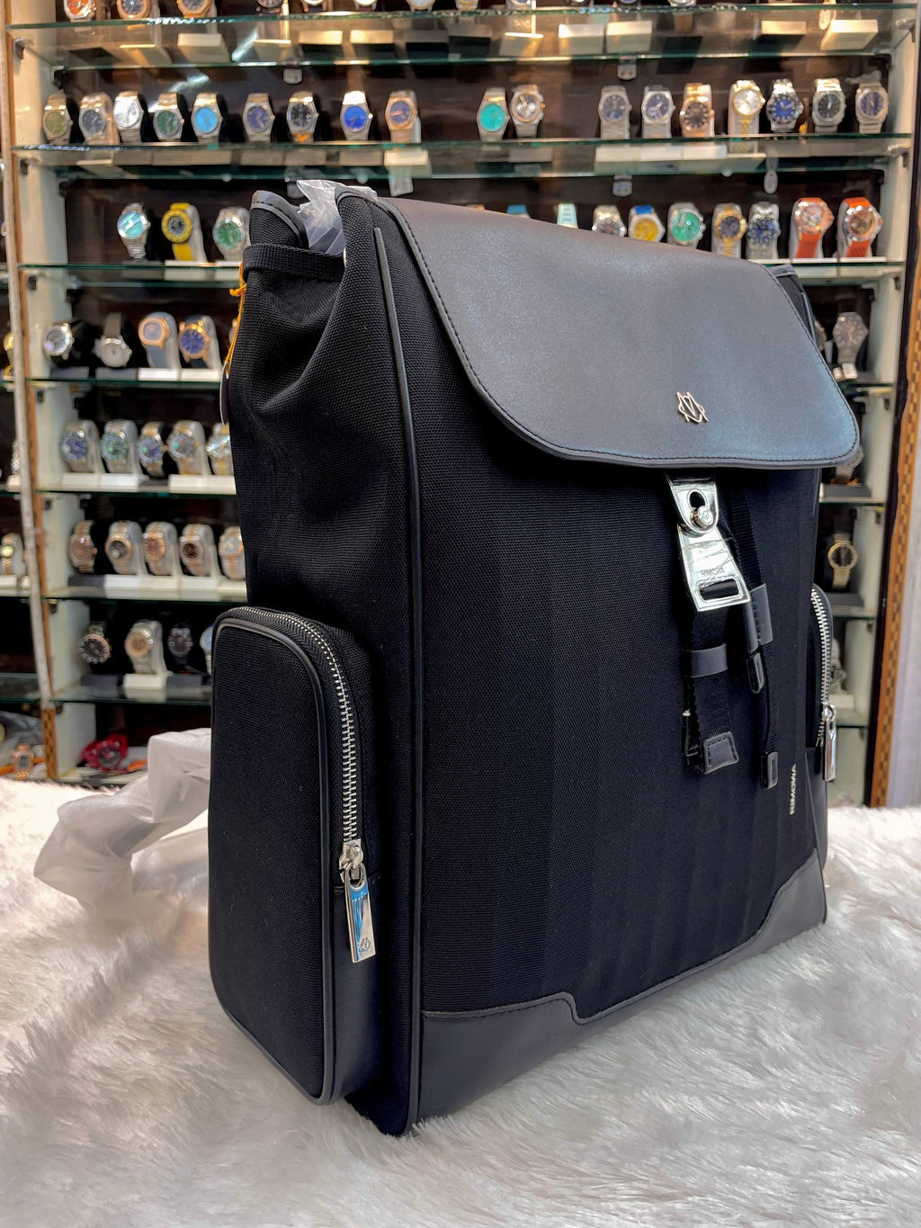 RIMOWA NYLON - NEVER STILL CANVAS FLAP BACKPACK 🎒 LARGE IN MASTER PIECE 🤩