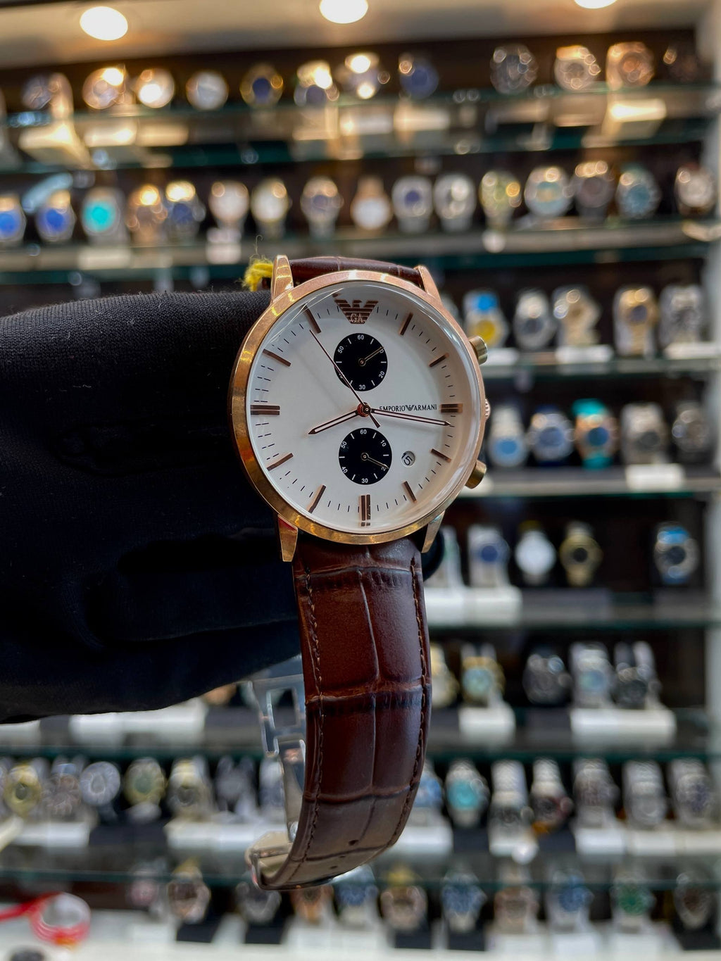 EMPORIO ARMANI 🦅 NOW IN FORMAL WEAR BROWN 🤎
