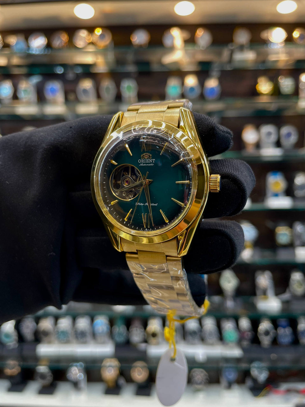 ORIENT TRANSPARENT NOW IN AUTOMATIC ⚙️ FOR MENS GOLD 🥇