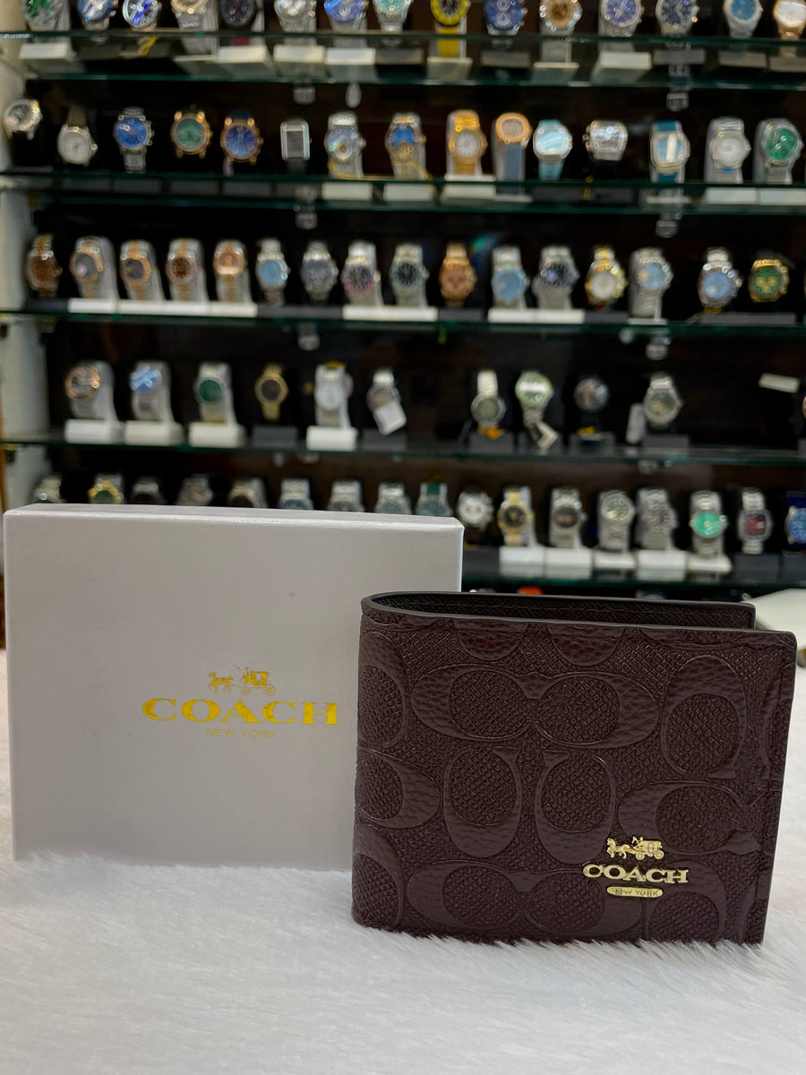 COACH COMPACT ID WALLET UNDER BUDGET FOR MENS
