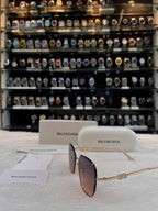 BALENCIAGA RIMLESS SUNGLASSES 🕶️ FOR GIRLS 🤩