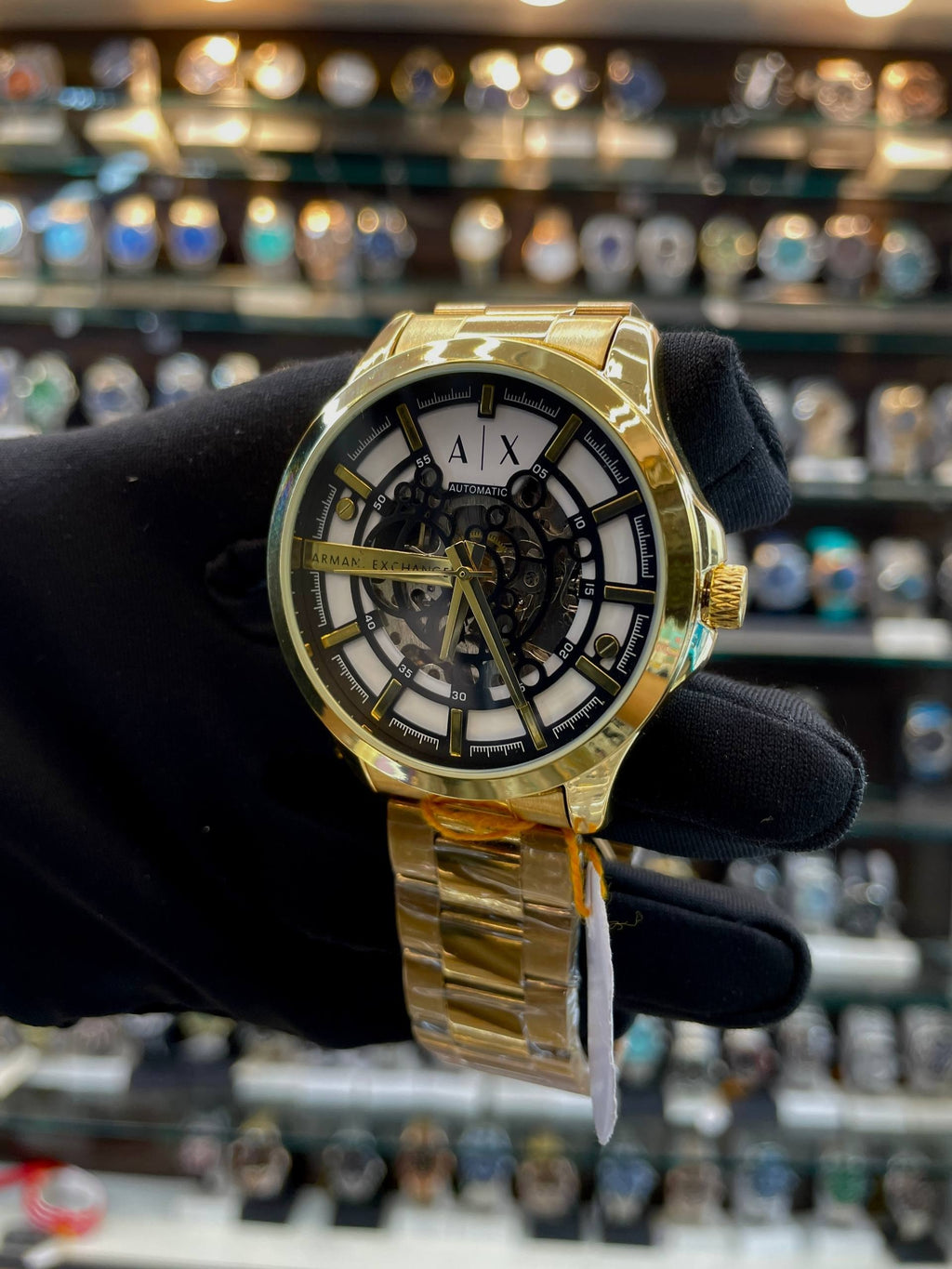 ARMANI EXCHANGE NOW IN SILVER 🥈 AUTOMATIC ⚙️ GOLD 🥇