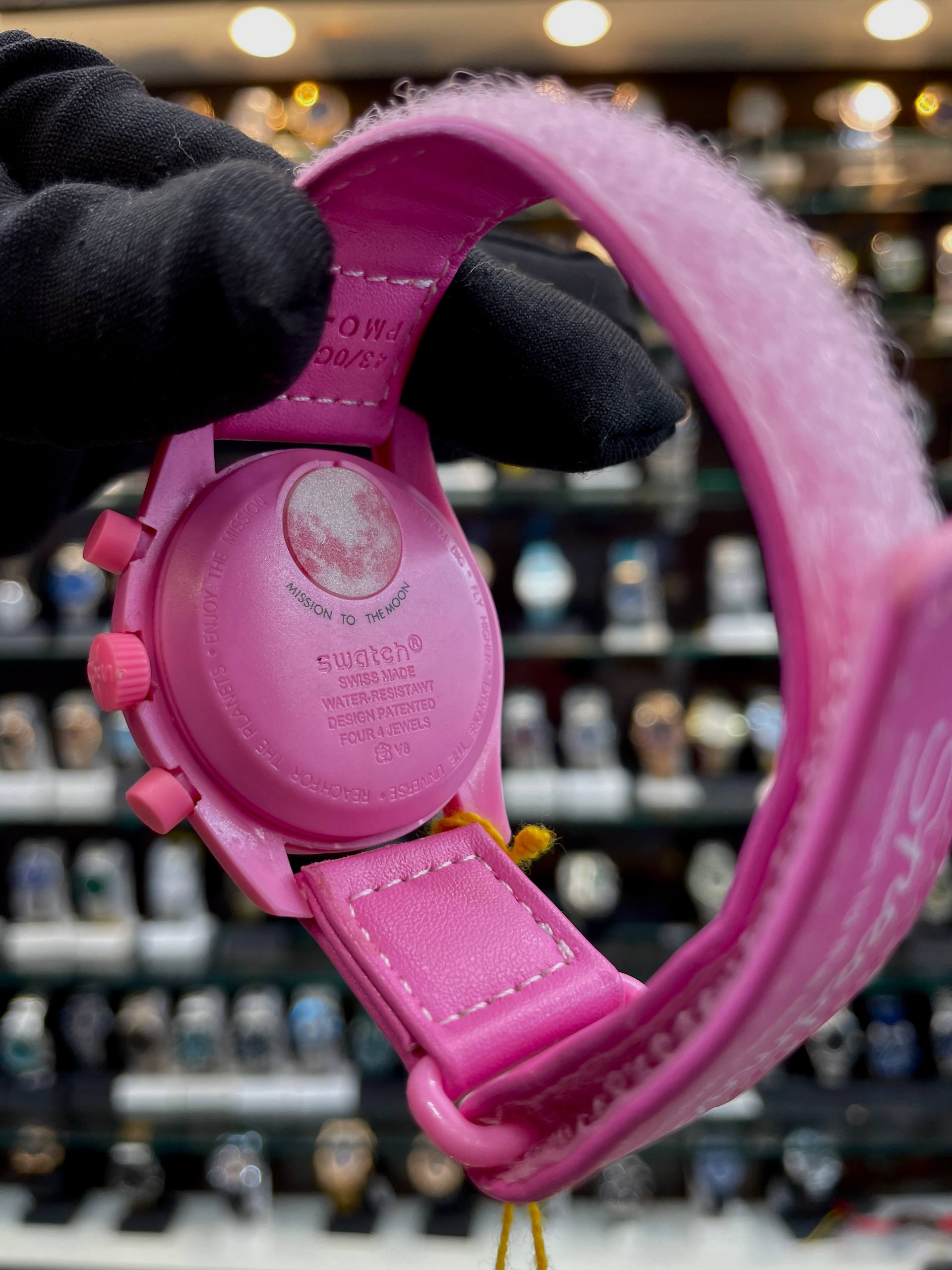 SWATCH x OMEGA MoonSwatch "MISSION TO THE PINK MOON PHASE" FOR GIRLS