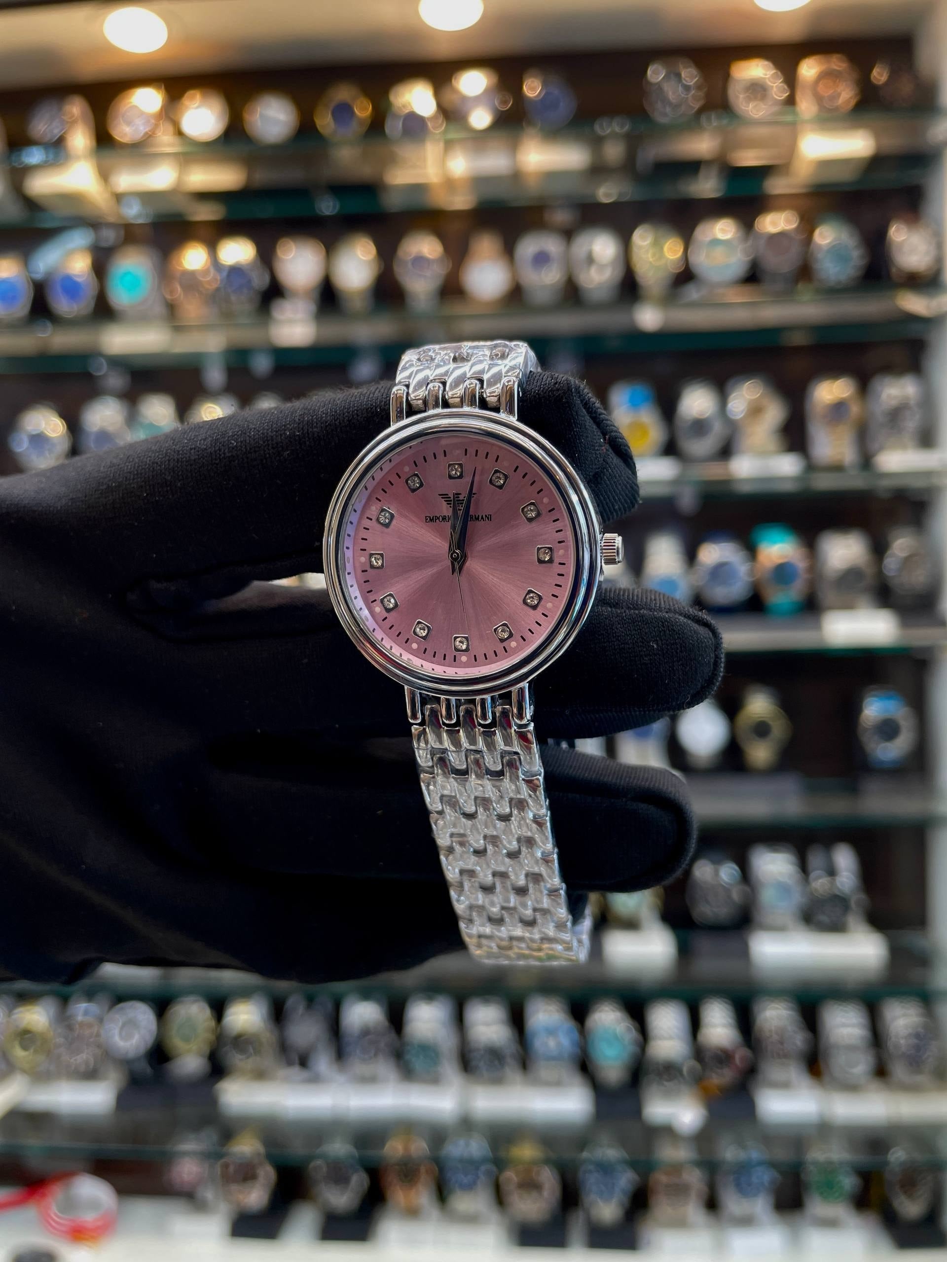 EMPORIO ARMANI MINI DIAL FOR GIRLS 🤩
