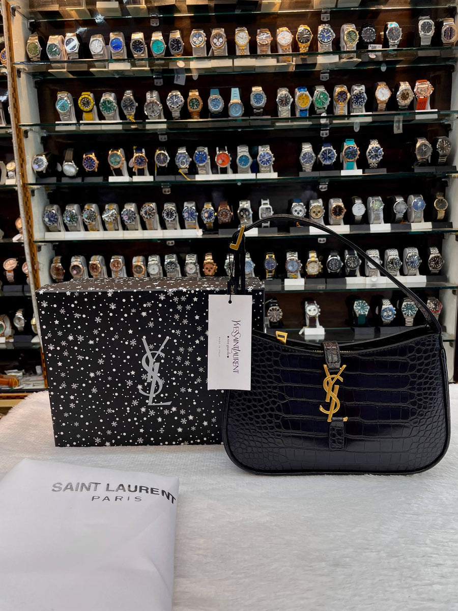 YSL SAINT LAURENT LE 5 À 7 BAG IN BLACK 🤩 HEAVY QUALITY 💯