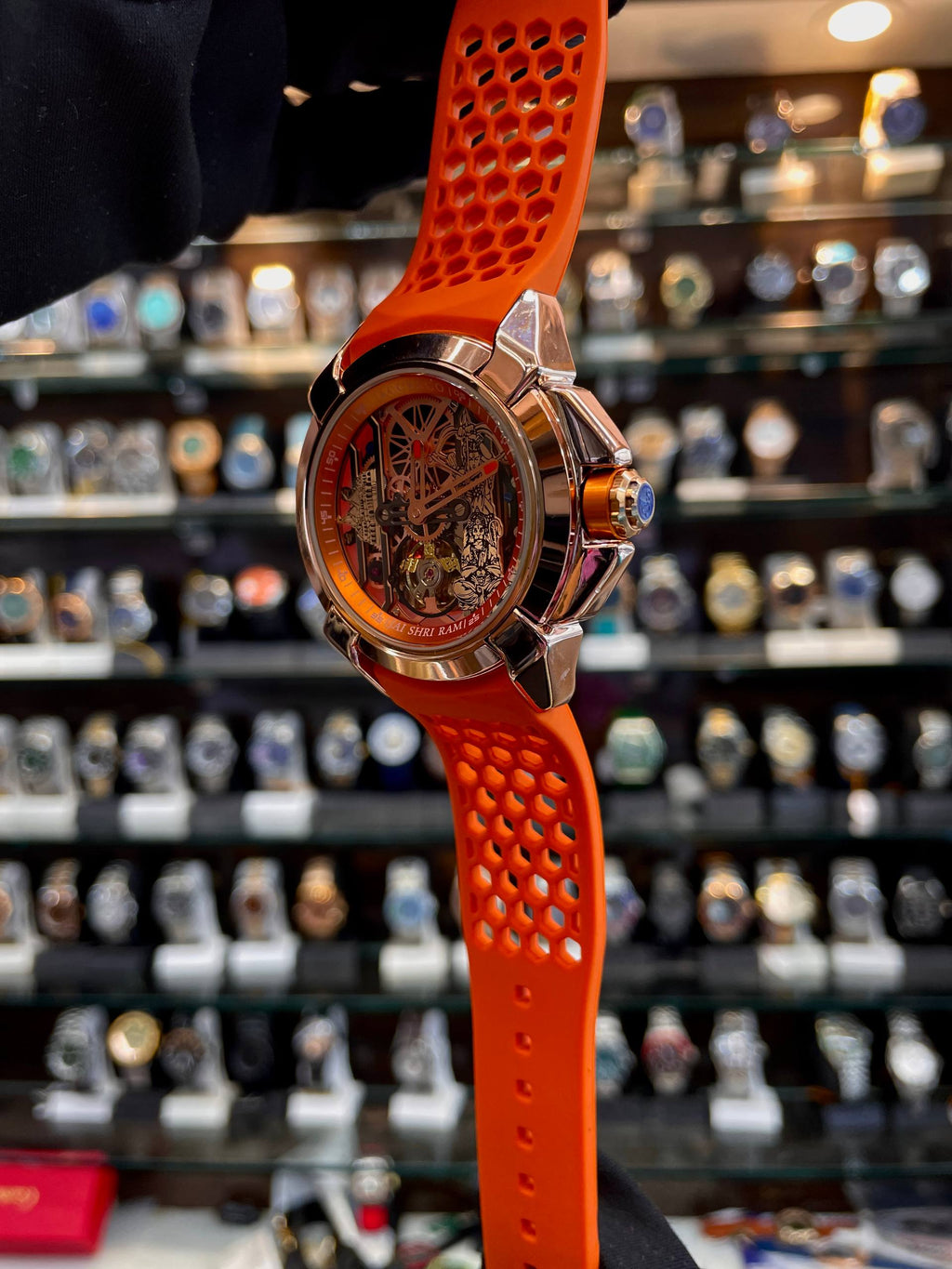 JACOB & CO RAM JANMBHOOMI UNDER BUDGET FOR MENS AUTOMATIC ROSE GOLD 🪙