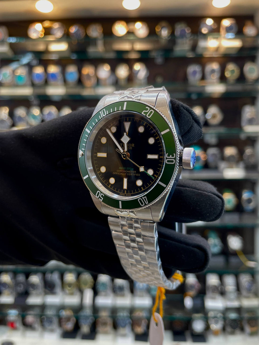 TUDOR BLACK BAY 58 NOW IN MASTER PIECE 🤩 GREEN 💚 RING