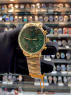 FOSSIL NOW IN CHRONO FOR MENS CASUAL WEAR IN CHAIN ⛓️ GREEN 💚