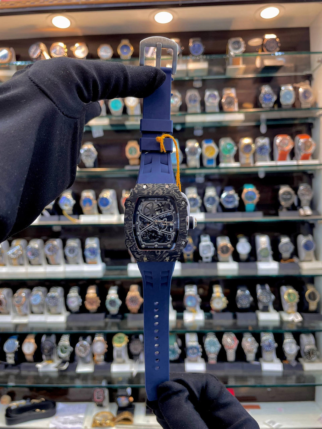 RICHARD MILLE RM 67-02 EXTRA SLIM IN UNDER BUDGET BLUE 💙 SILCION