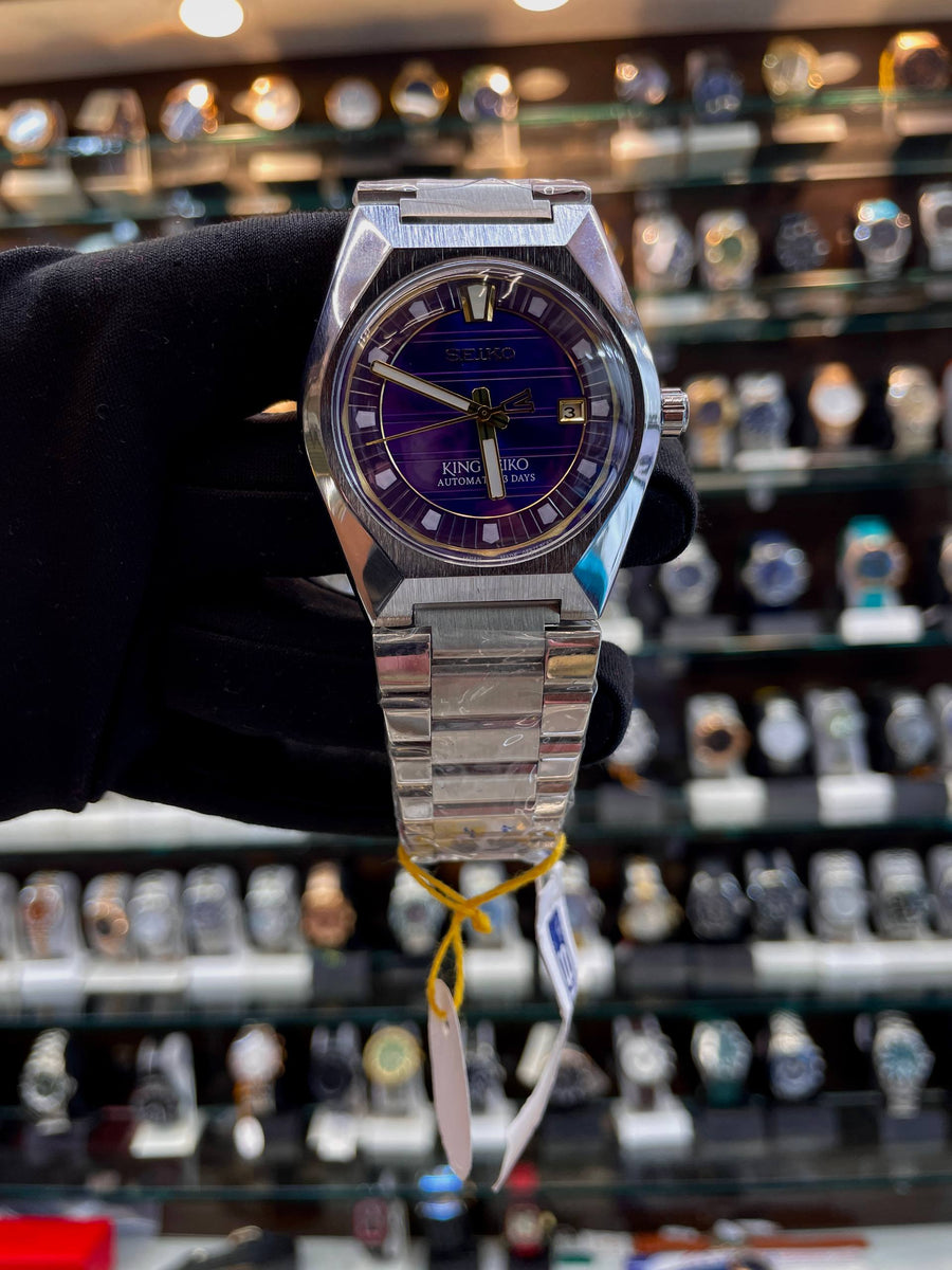 KING SEIKO VANAC IN AUTOMATIC PURPLE 💜 DIAL