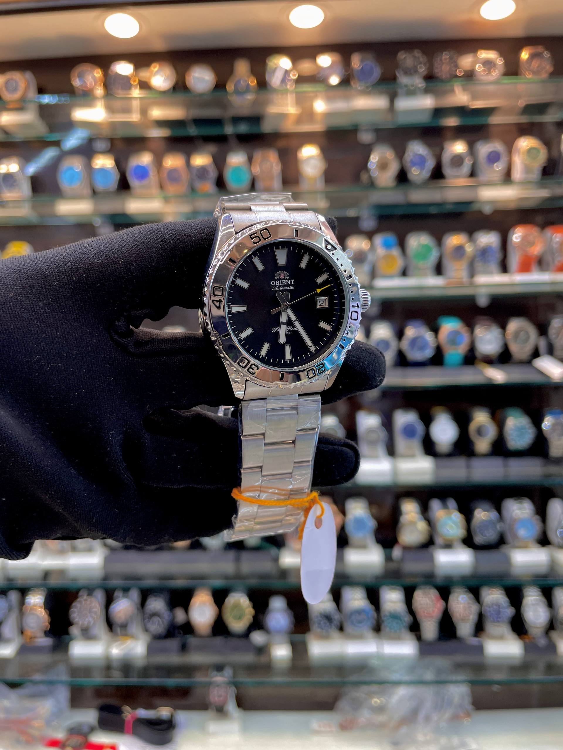 ORIENT NOW IN AUTOMATIC UNDER BUDGET FOR MENS BLACK 🖤 DIAL