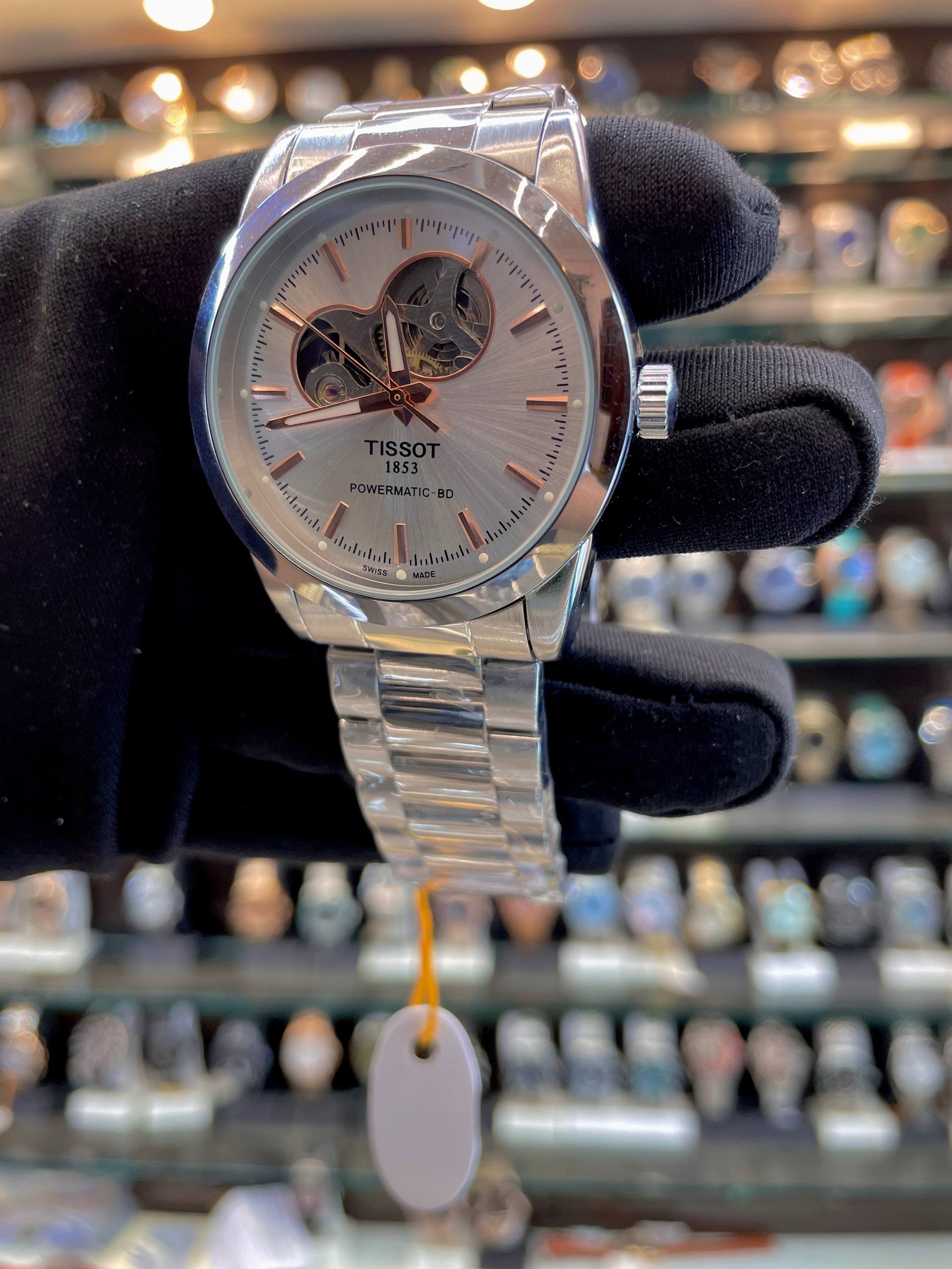TISSOT POWERMATIC 80 NOW IN AUTOMATIC ⚙️ WHITE 🤍