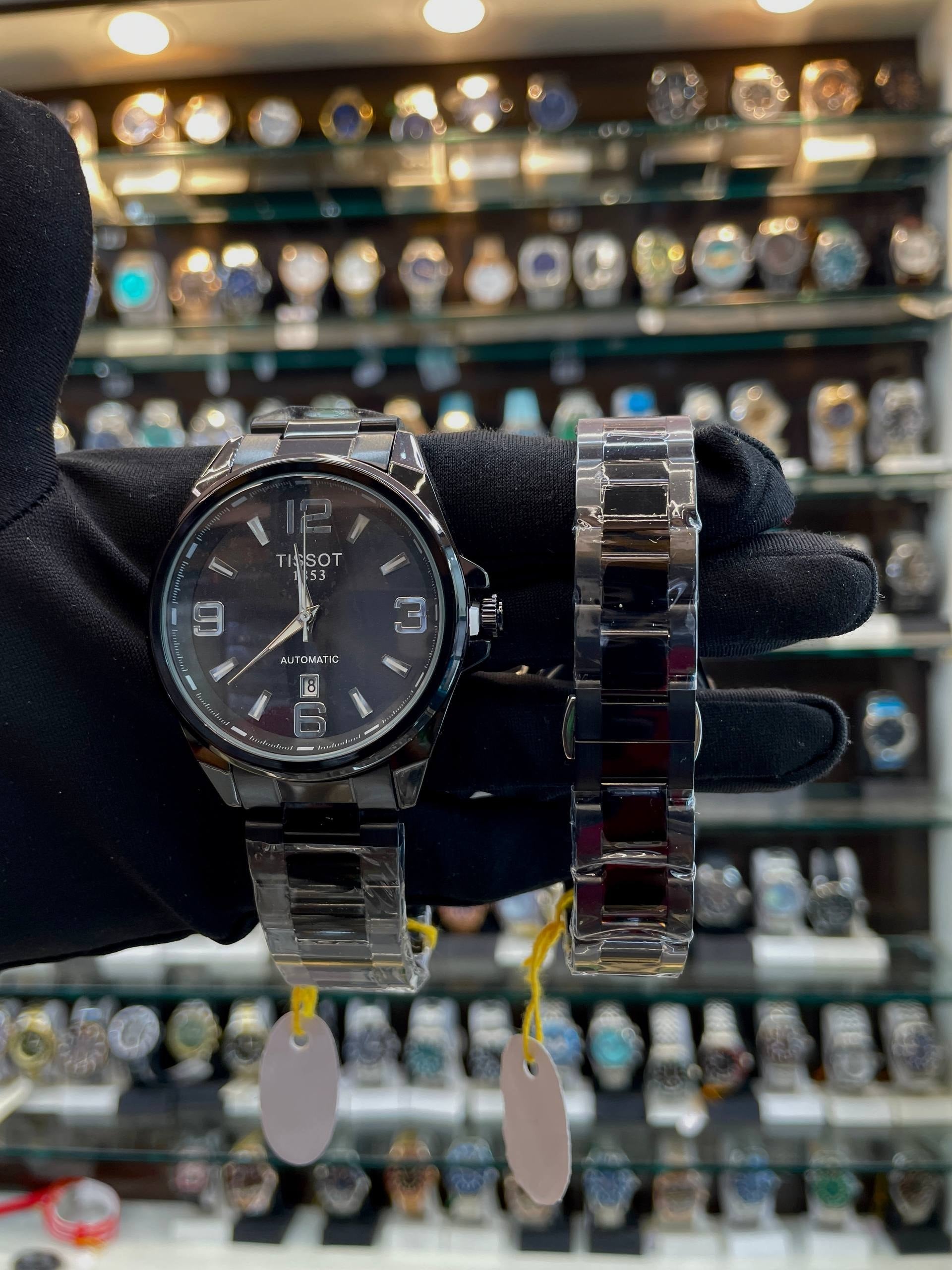 TISSOT COUPLE SET IN FULL BLACK 🖤
