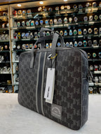 KARL LAGERDIELD GREY BRIEFCASE 💼 LAPTOP BAG 🛍️ IN MASTER PIECE 🤩