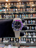 ROLEX GMT-MASTER-2 SEMI-ETA PURPLE 💜 X BLUE 💙 BEZEL IN MASTER PIECE 🤩