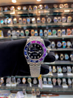 ROLEX GMT-MASTER-2 SEMI-ETA PURPLE 💜 X BLUE 💙 BEZEL IN MASTER PIECE 🤩