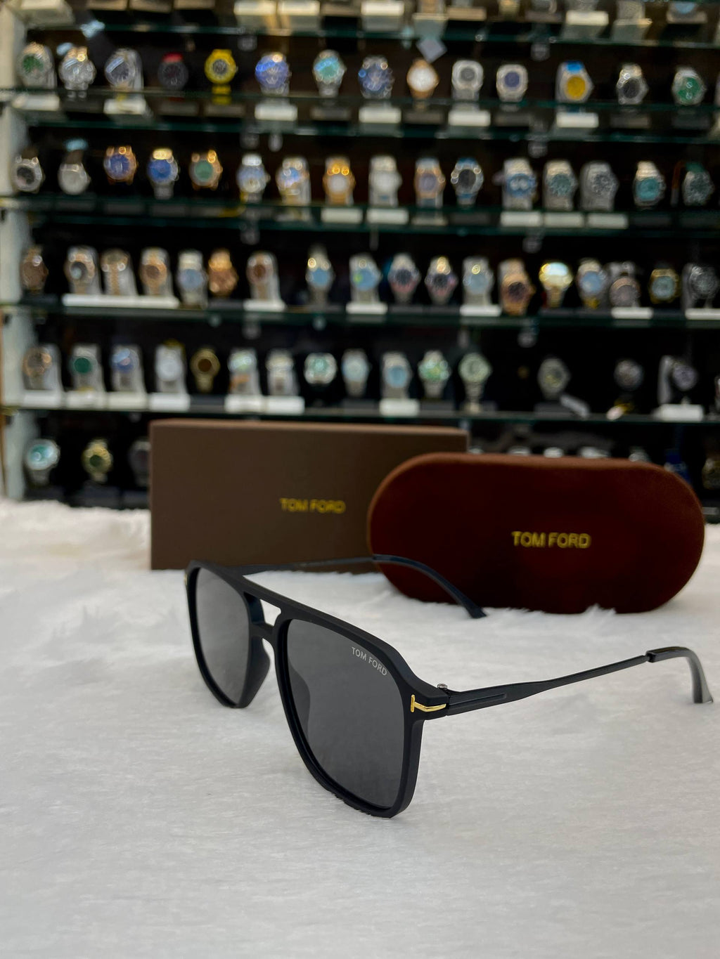 TOM FORD CROSBY GLASSES 🤓 BLACK 🖤 FOR MENS