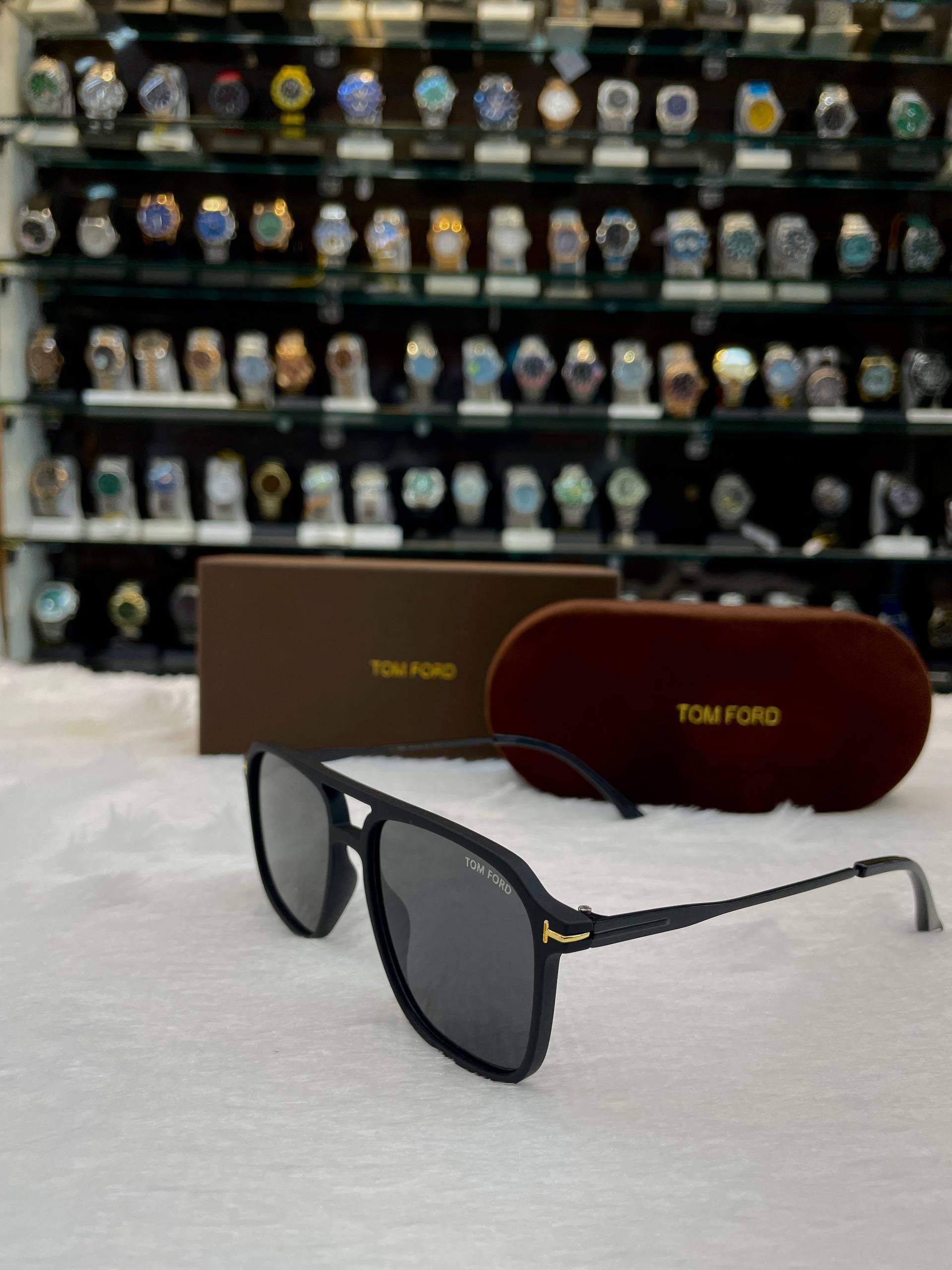 TOM FORD CROSBY GLASSES 🤓 BLACK 🖤 FOR MENS