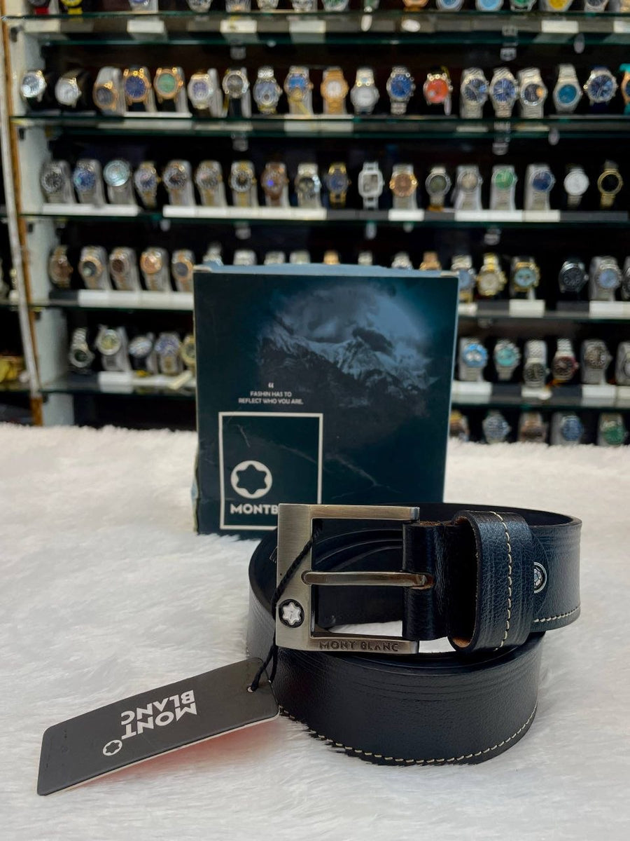 MONT BLANC BELT FOR MENS MASTER PIECE ♣️