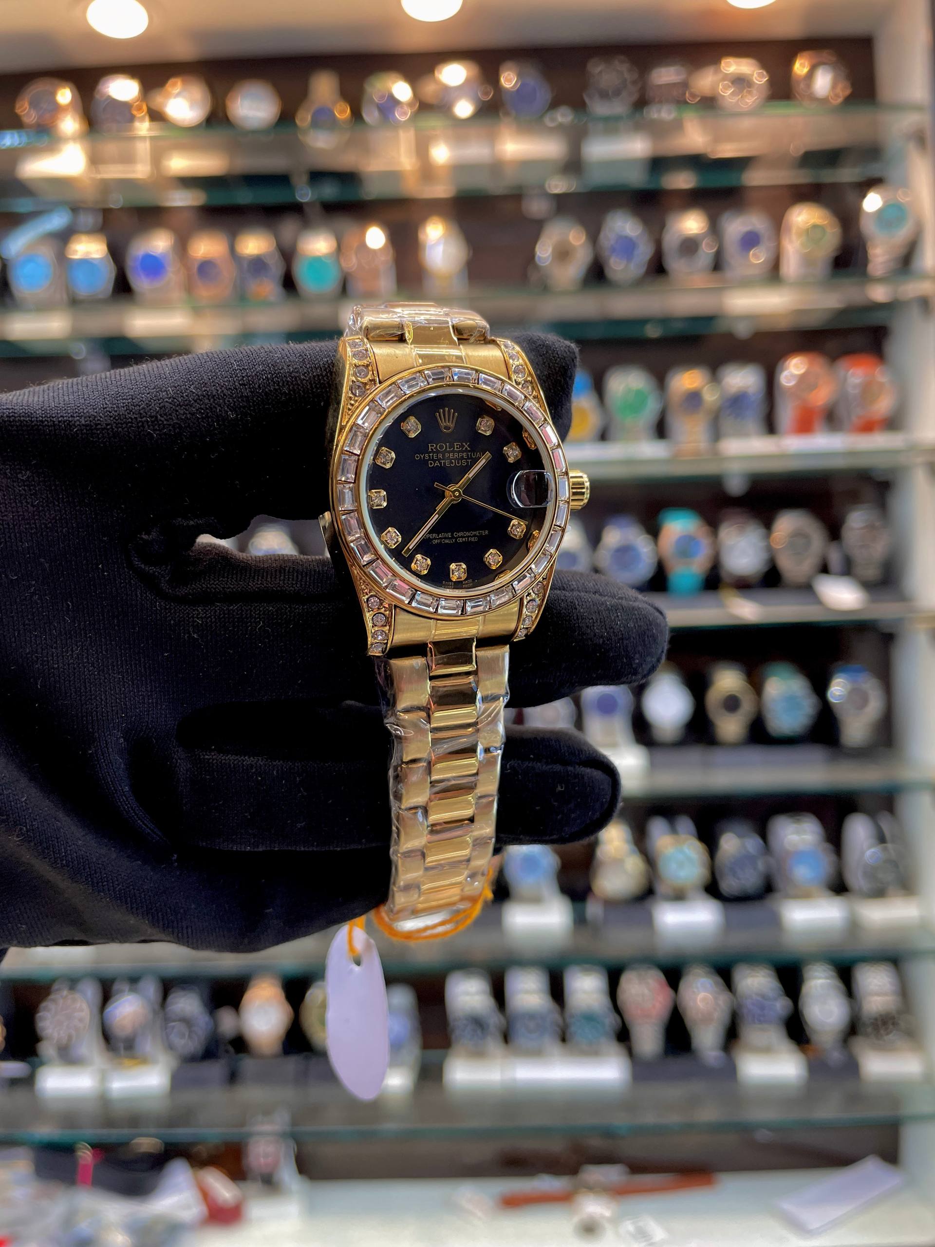 ROLEX DATE JUST DIAMOND 💎 BODY ✨FOR GIRLS