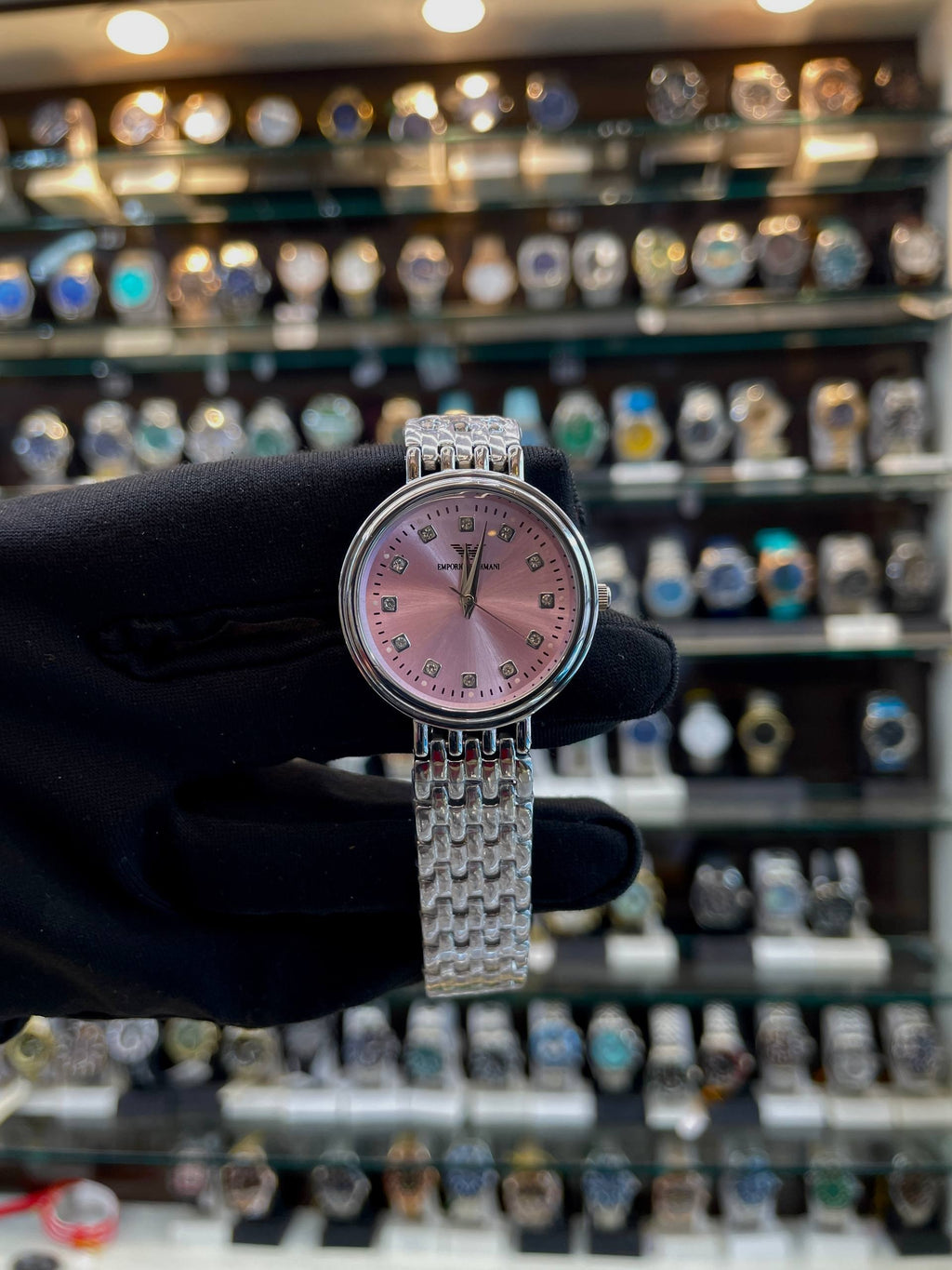 EMPORIO ARMANI MINI DIAL FOR GIRLS 🤩