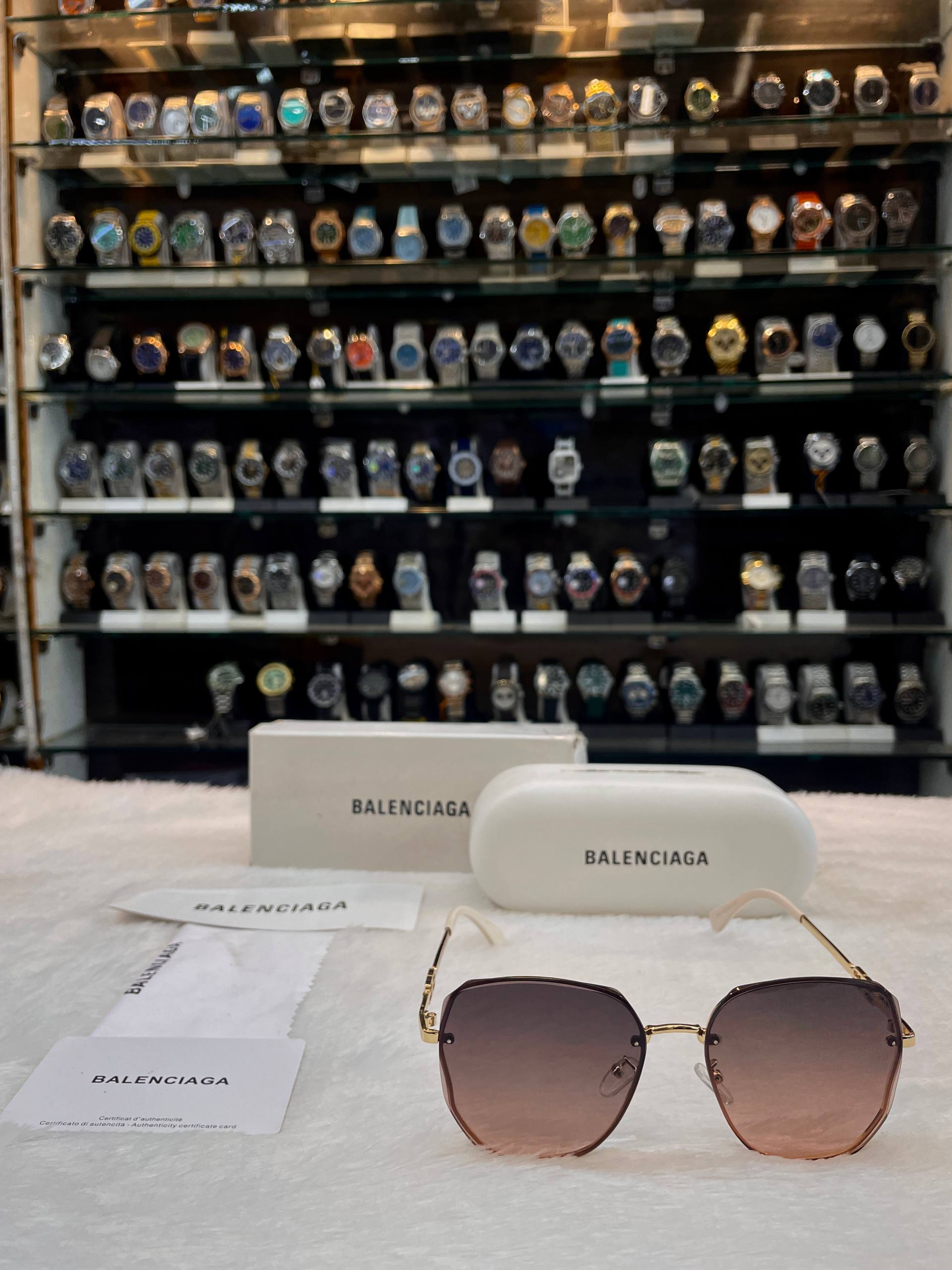 BALENCIAGA RIMLESS SUNGLASSES 🕶️ FOR GIRLS 🤩