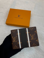 LOUIS VUITTON (LV) ICONIC MONOGRAM CANVAS WALLET FOR MENS BROWN 🤎 LV PRINT