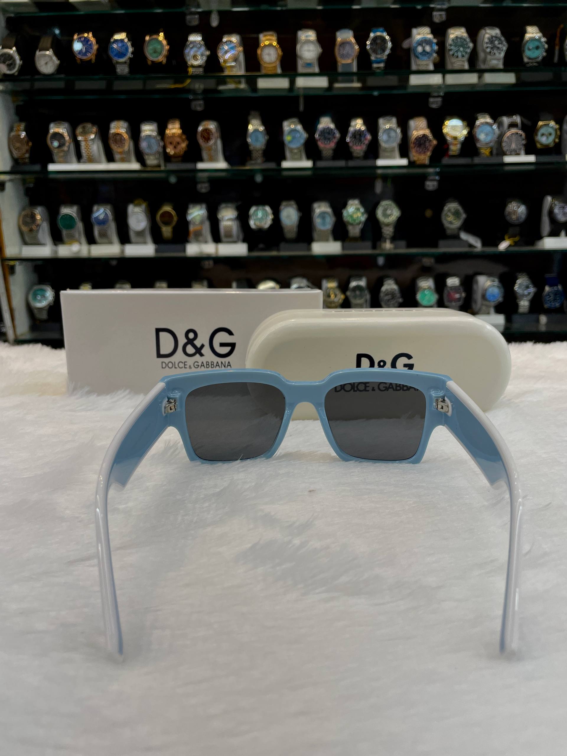 DOLCE & GABBANA D&G BLUE 💙 GLASSES 😉 IN HEAVY QUALITY 💯