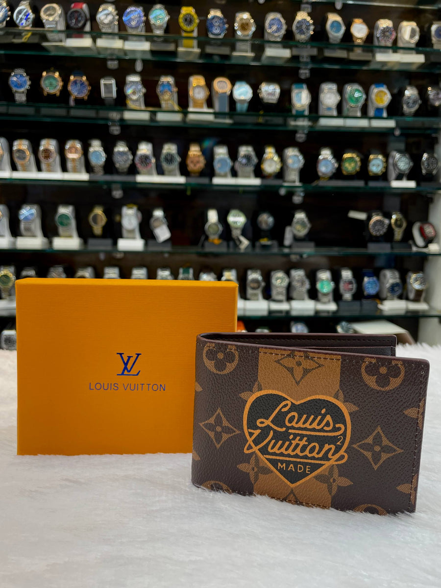LOUIS VUITTON X NIGO MULTIPLE WALLET PREMIUM LEATHER FOR MENS