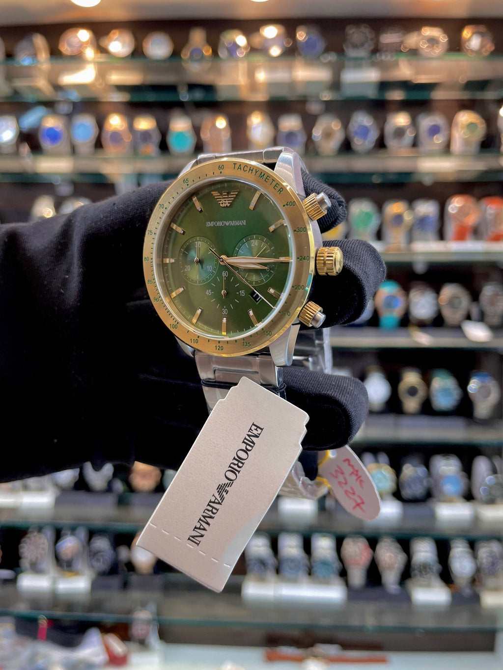 EMPORIO ARMANI AR11454 MEN'S WATCH IN MASTER PIECE 🤩