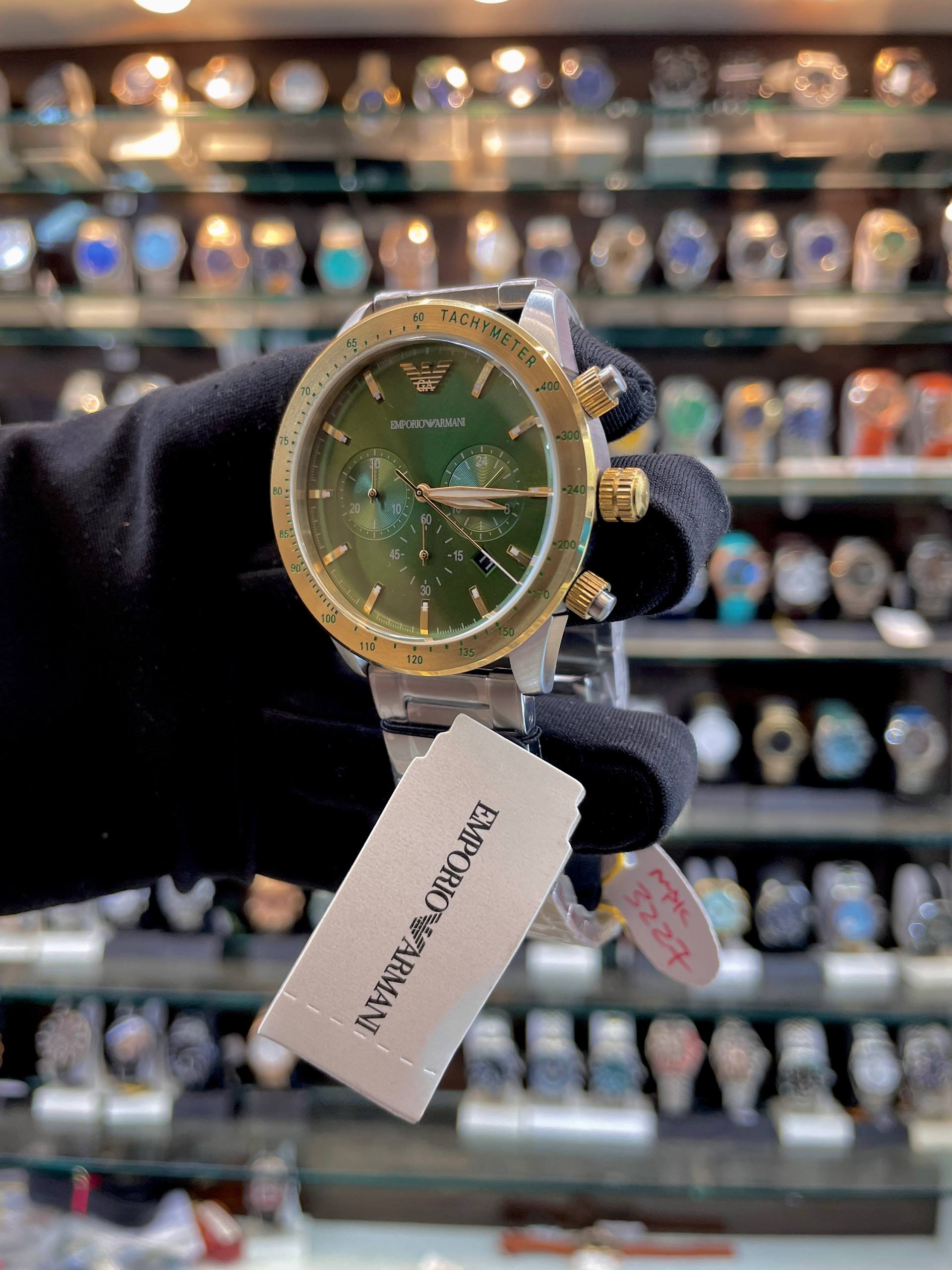 EMPORIO ARMANI AR11454 MEN'S WATCH IN MASTER PIECE 🤩