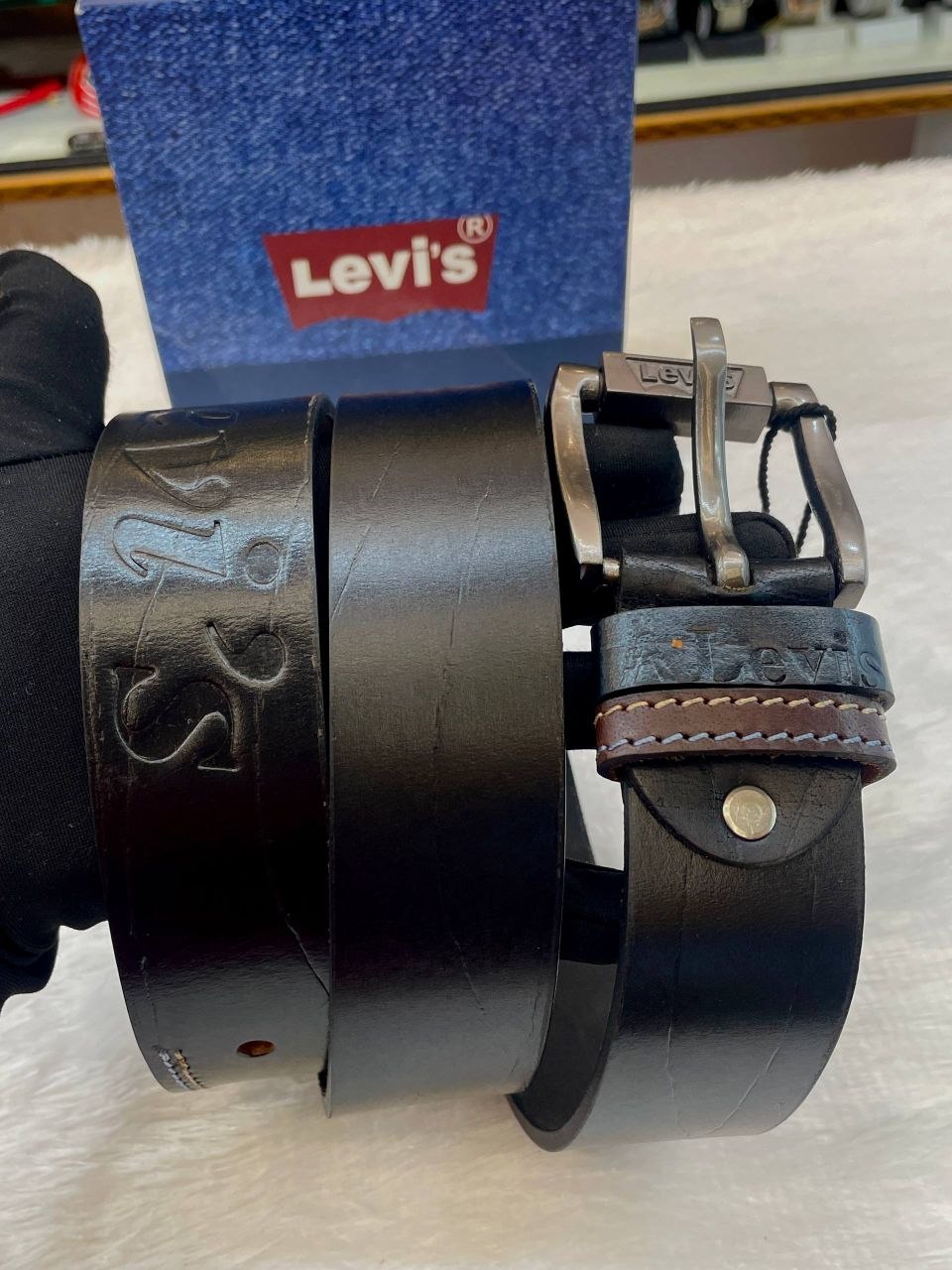 LEVIS BELT FOR MENS MASTER PIECE BLACK 🖤