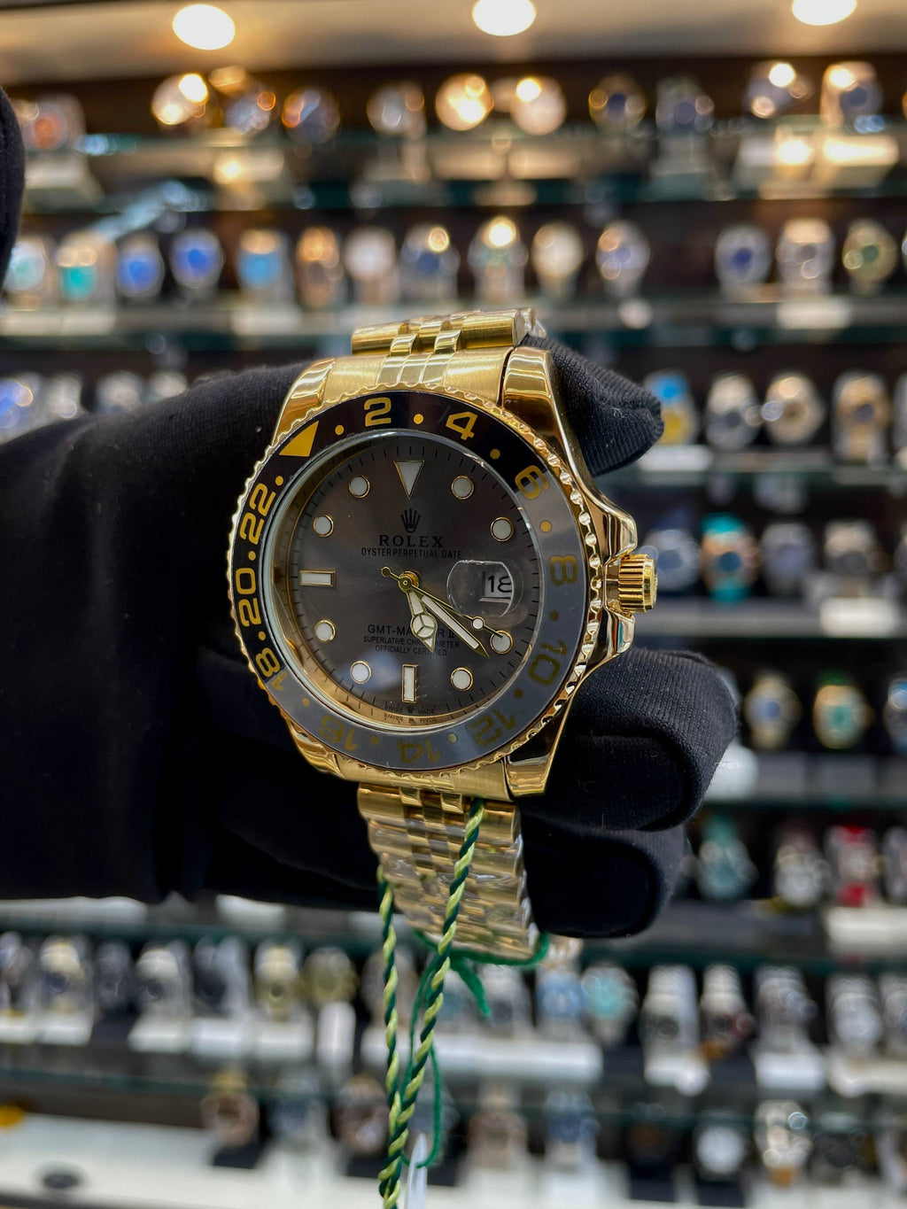 ROLEX GMT OYSTER PERPETUAL  GREY 🩶 DIAL 💗 UNDER BUDGET