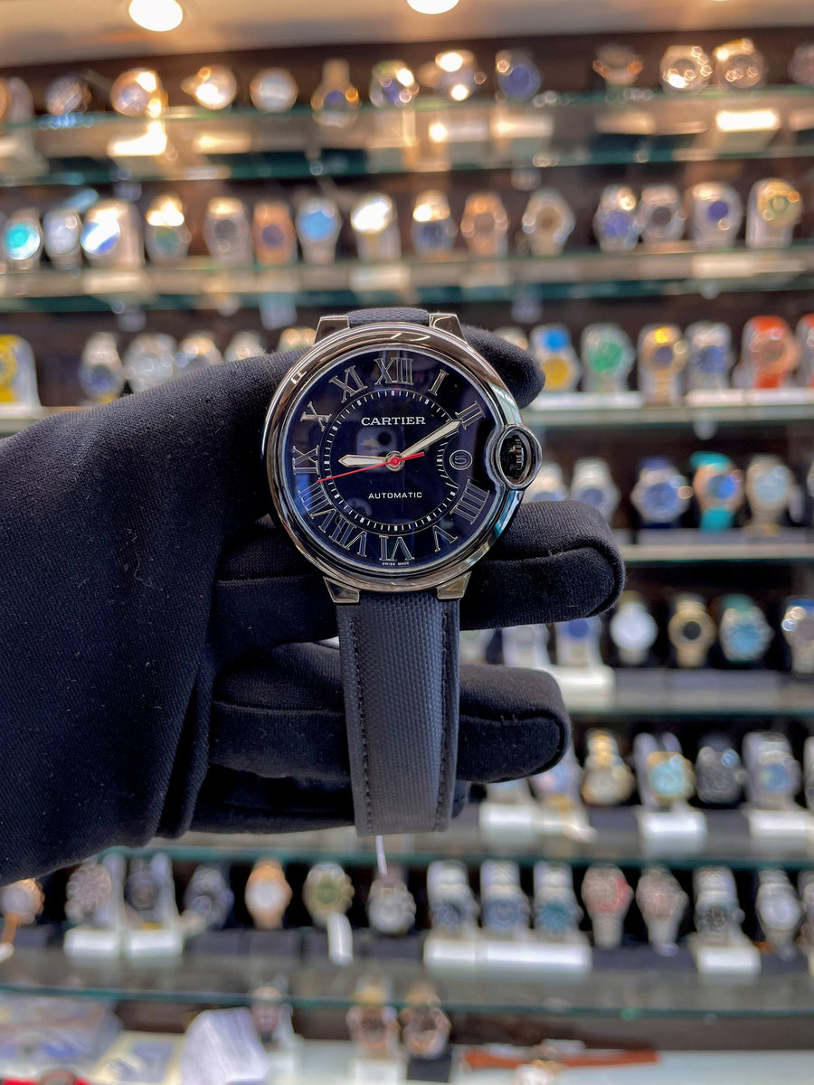 CARTIER BALLON BLEU DE NOW IN MASTER PIECE 🤩 FULL BLACK 🖤