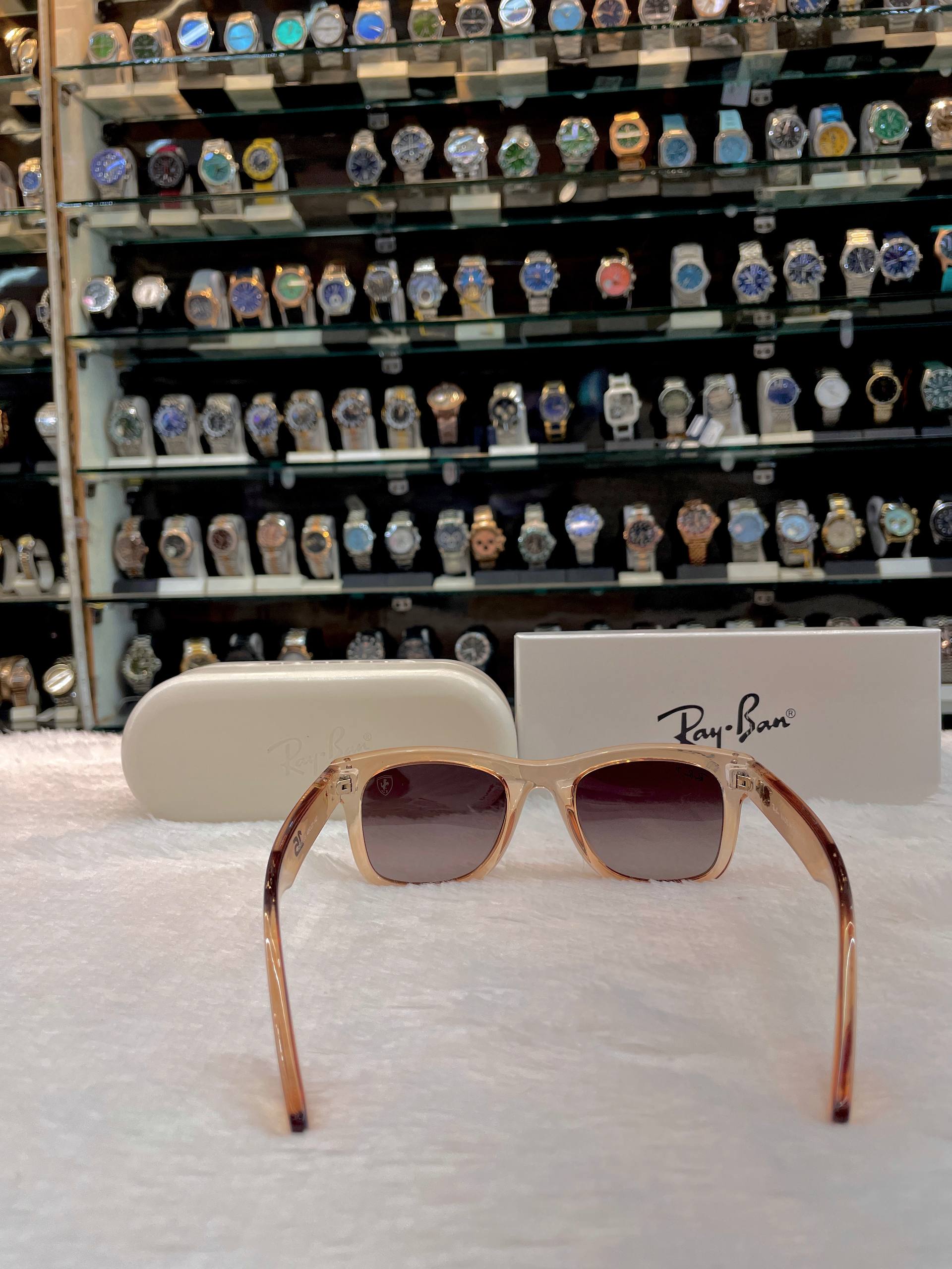 RAYBAN WAYFARER NEW SHAPE FOR MENS ORANGE 🧡