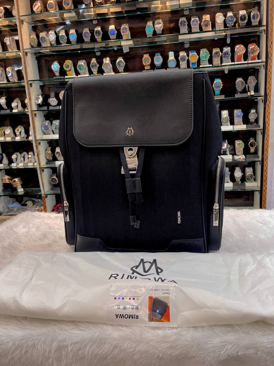 RIMOWA NYLON - NEVER STILL CANVAS FLAP BACKPACK 🎒 LARGE IN MASTER PIECE 🤩