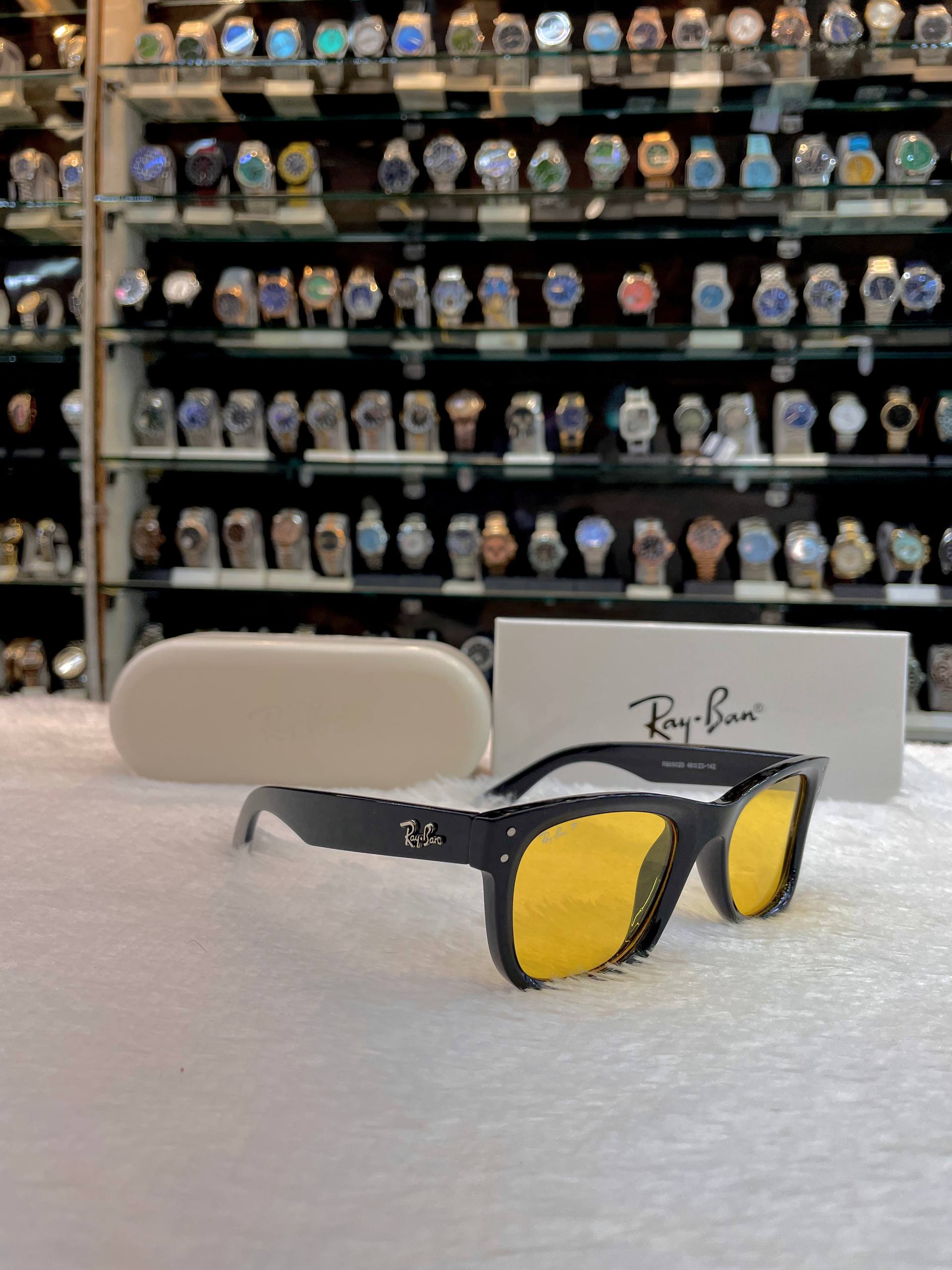 RAYBAN WAYFARER NEW SHAPE FOR MENS YELLOW 💛