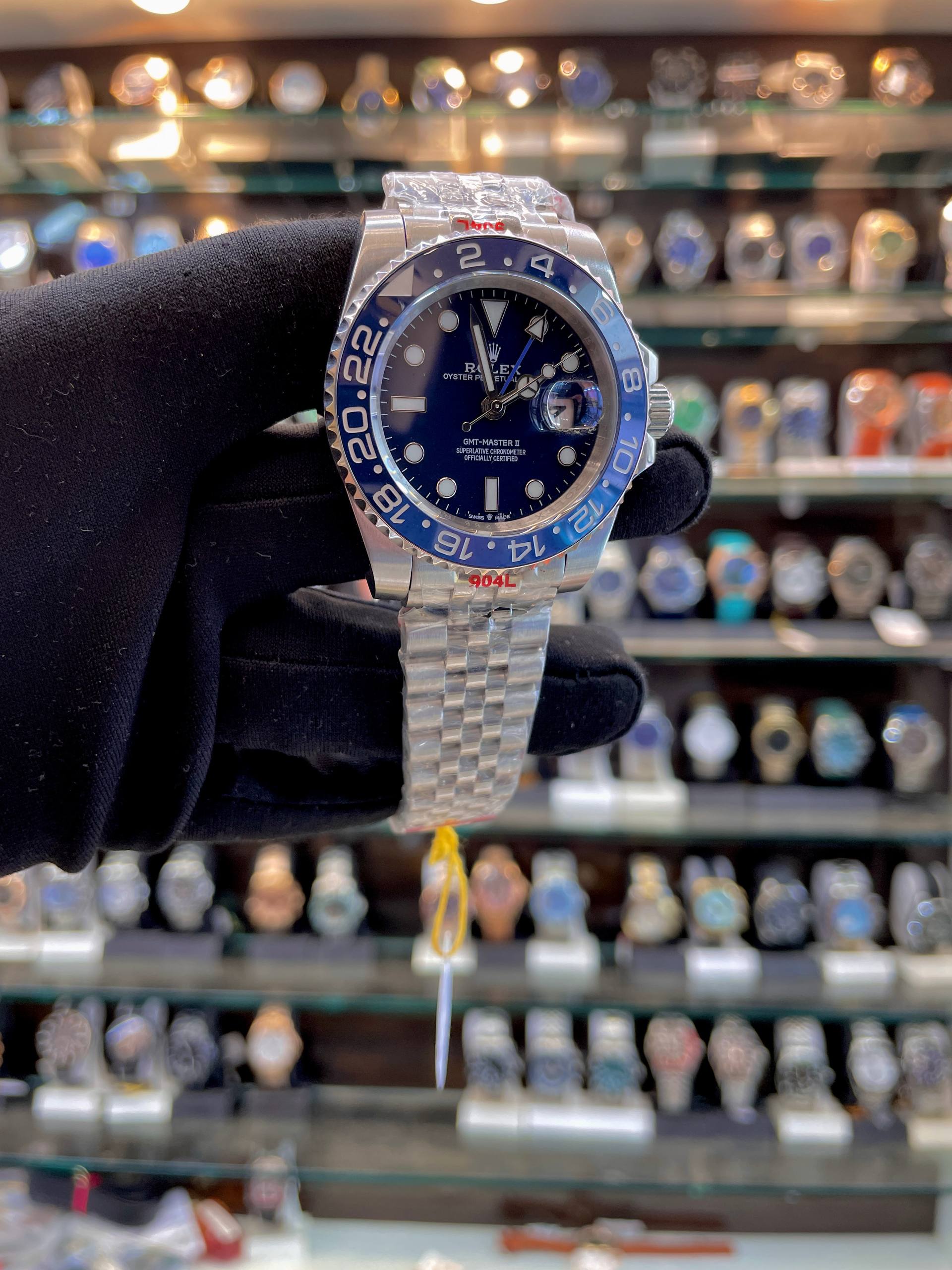 ROLEX GMT-MASTER-2 SEMI-ETA BLUE 💙 BEZEL IN MASTER PIECE 🤩
