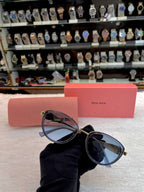 MIU MIU CHIC ROUND FRAME FOR GIRLS 🤩