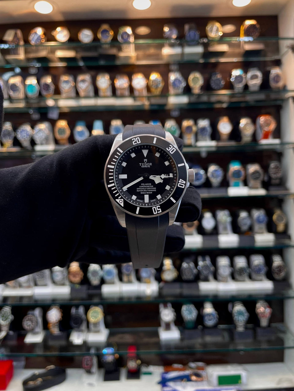TUDOR PELAGOS ROTATOR SELF-WINDING MASTER PIECE ⚙️🤩 BLACK 🖤