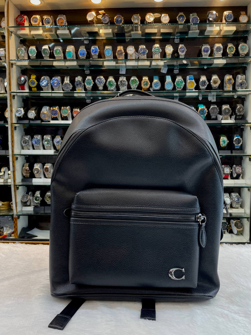 COACH CHARTER BACKPACK IN MASTER PIECE 🤩 FOR MENS COMPARTMENT DETAIL: