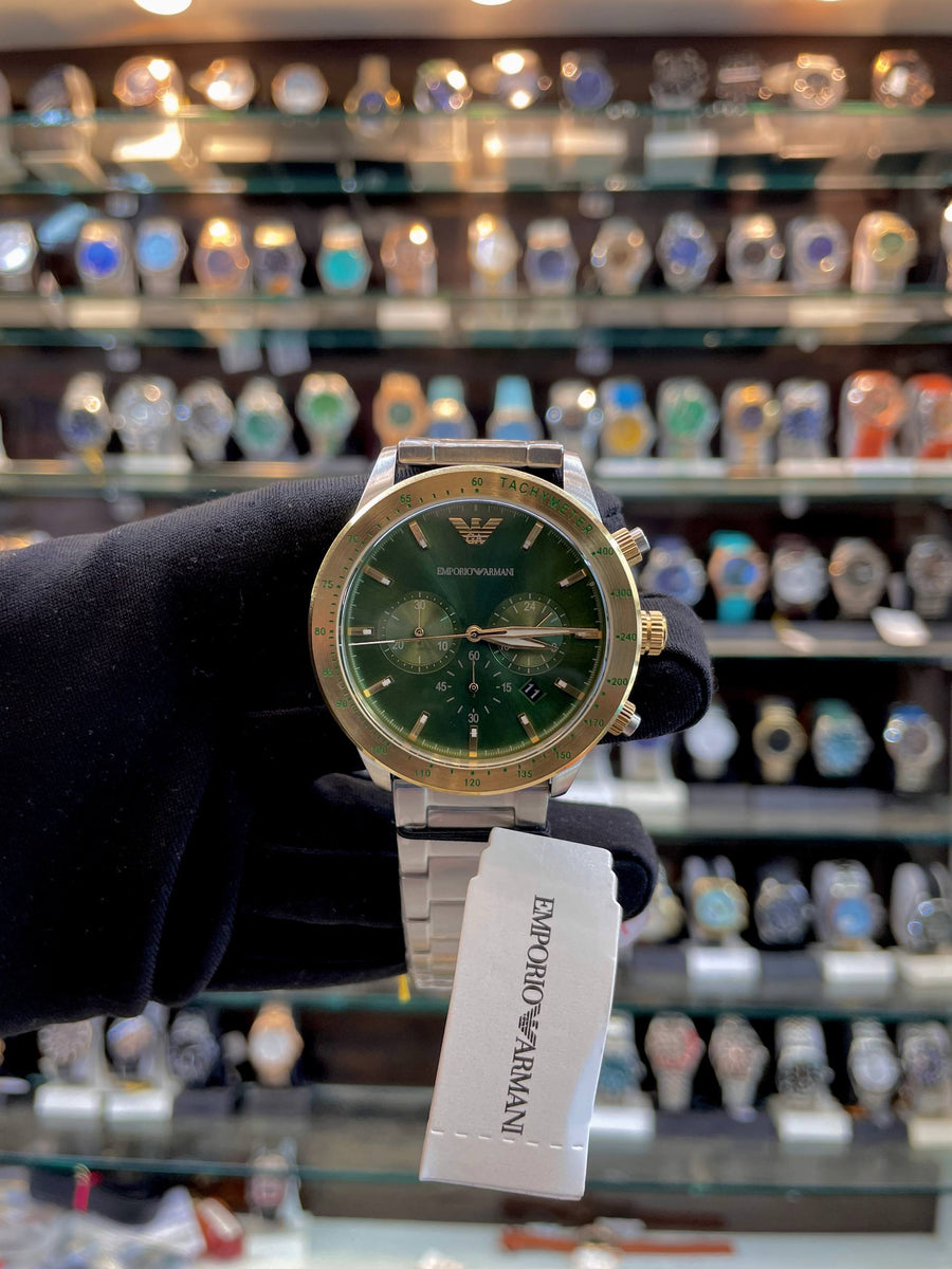 EMPORIO ARMANI AR11454 MEN'S WATCH IN MASTER PIECE 🤩