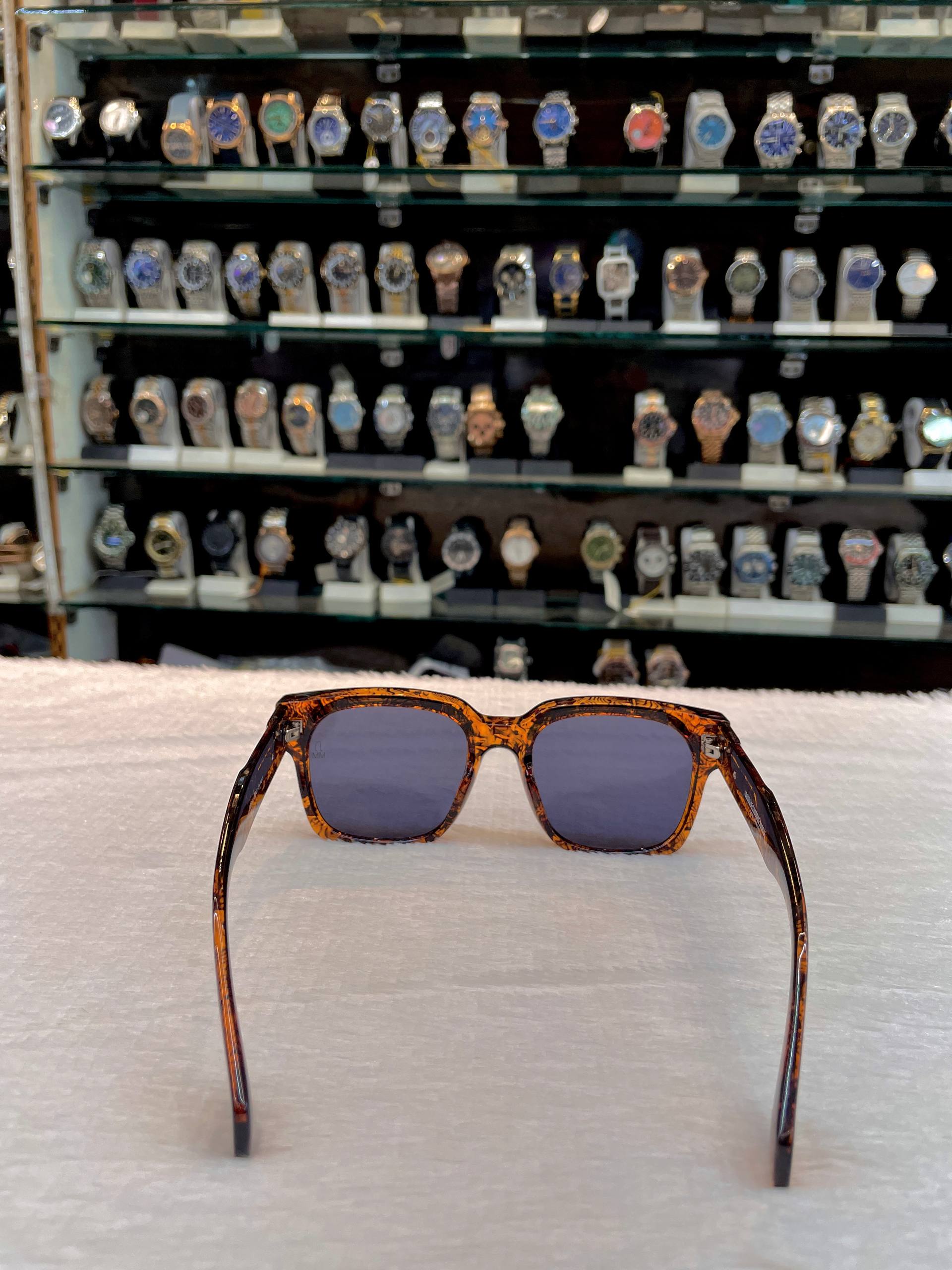 JJMM HAVANA-TONED FRAME GLASSES 🕶️ FOR MENS