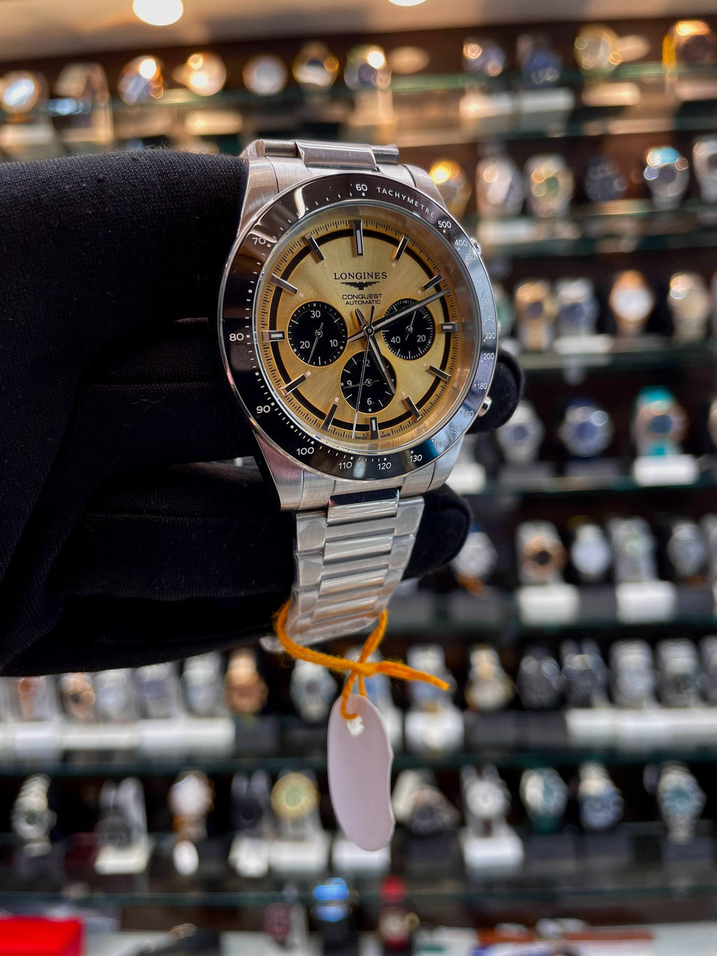 LONGINES CONQUEST CHRONOGRAPH NOW IN MASTER PIECE 🔥 CHAIN ⛓️