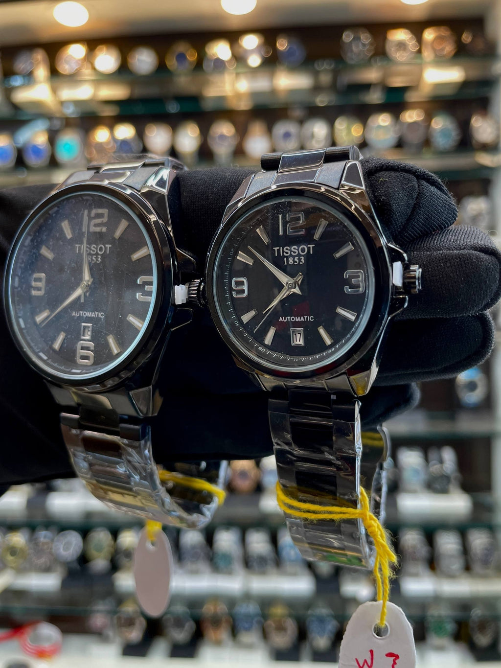TISSOT COUPLE SET IN FULL BLACK 🖤