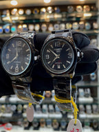 TISSOT COUPLE SET IN FULL BLACK 🖤